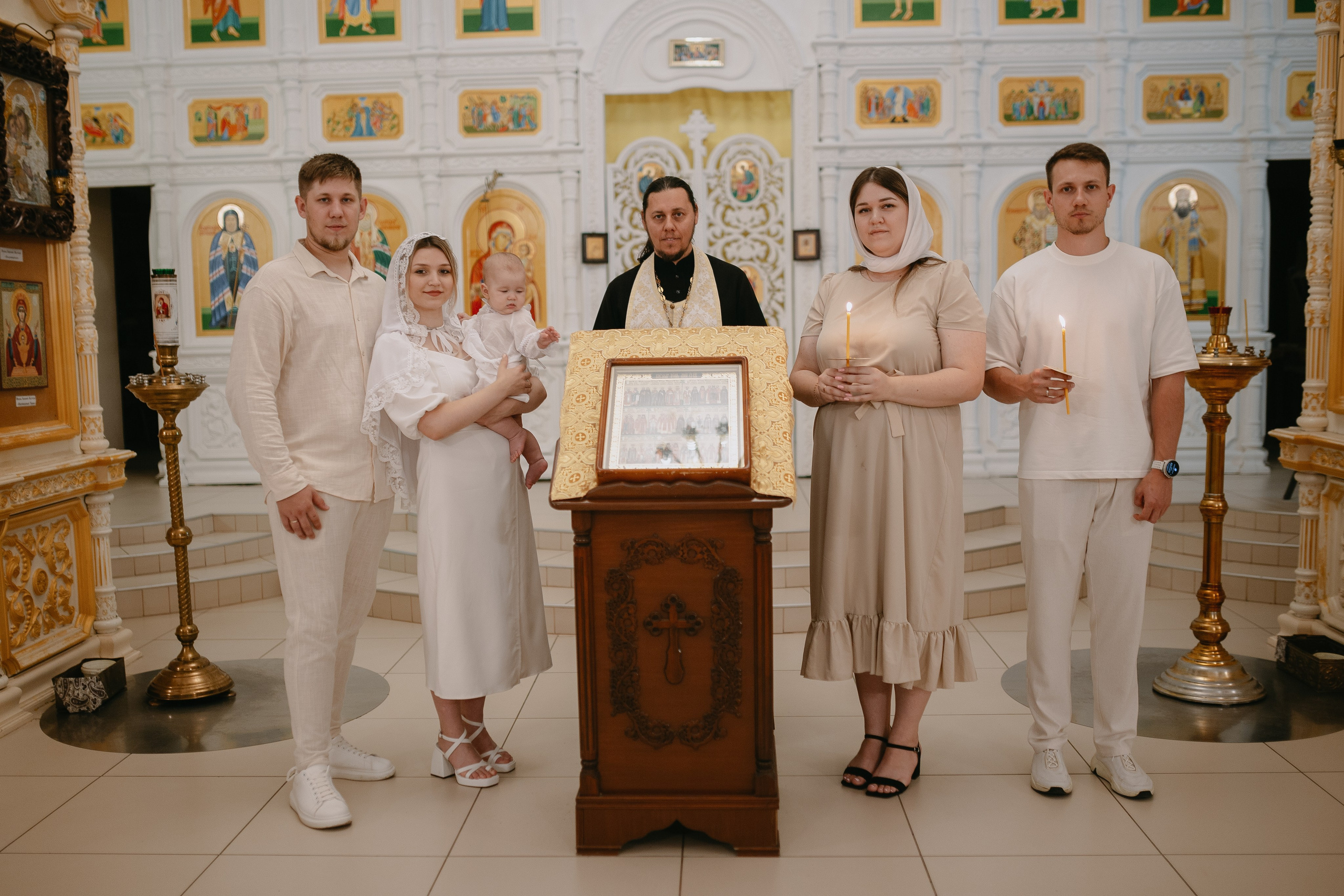 Крещение Полины. Главная