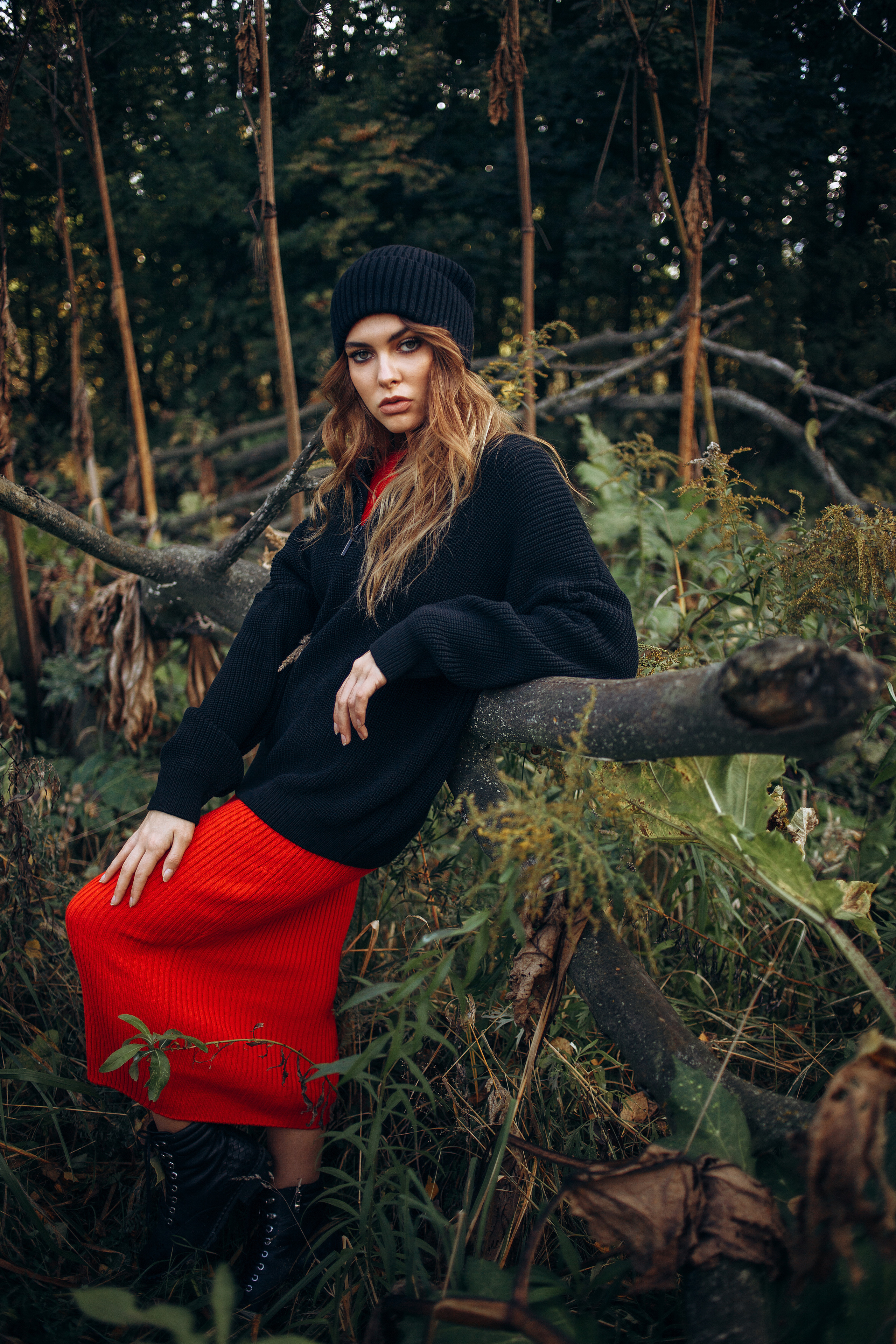 Фотосессия на природе, фотосъёмка для брендов одежды. Портретный фотограф Антон Зуев в Нижнем Новгороде