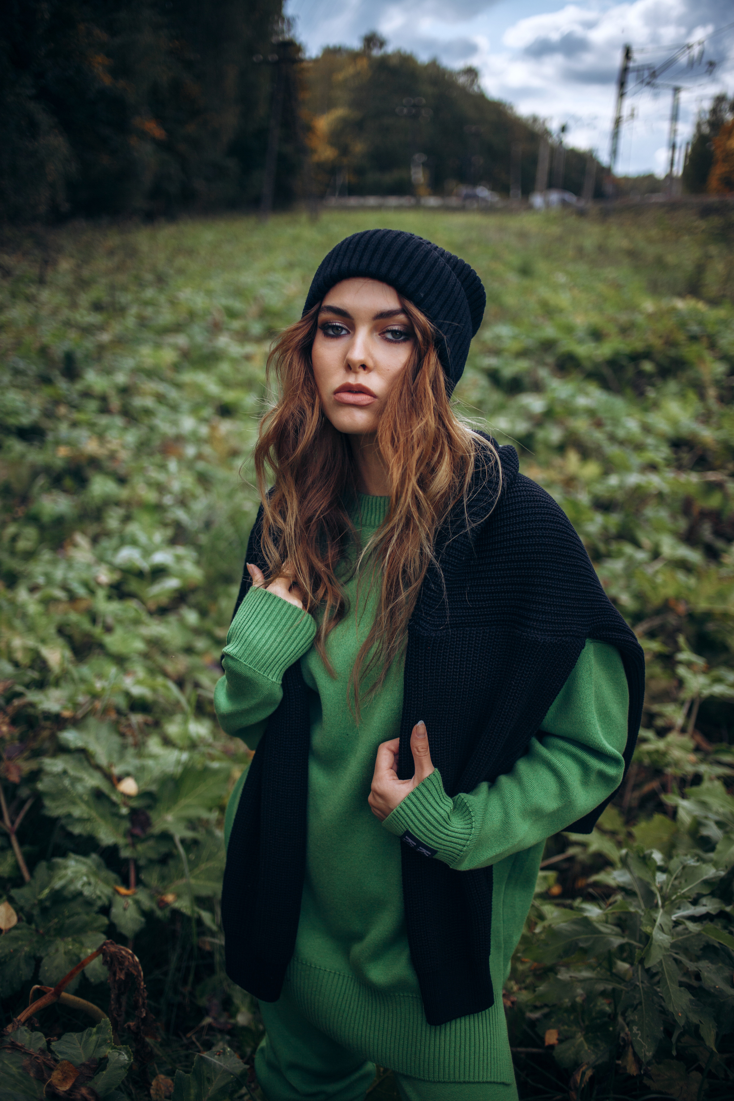 Фотосессия на природе, фотосъёмка для брендов одежды. Портретный фотограф Антон Зуев в Нижнем Новгороде