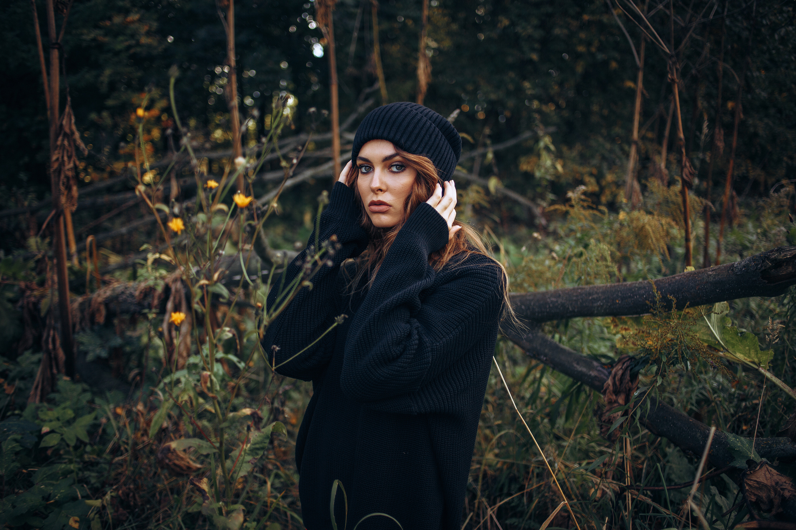 Фотосессия на природе, фотосъёмка для брендов одежды. Портретный фотограф Антон Зуев в Нижнем Новгороде