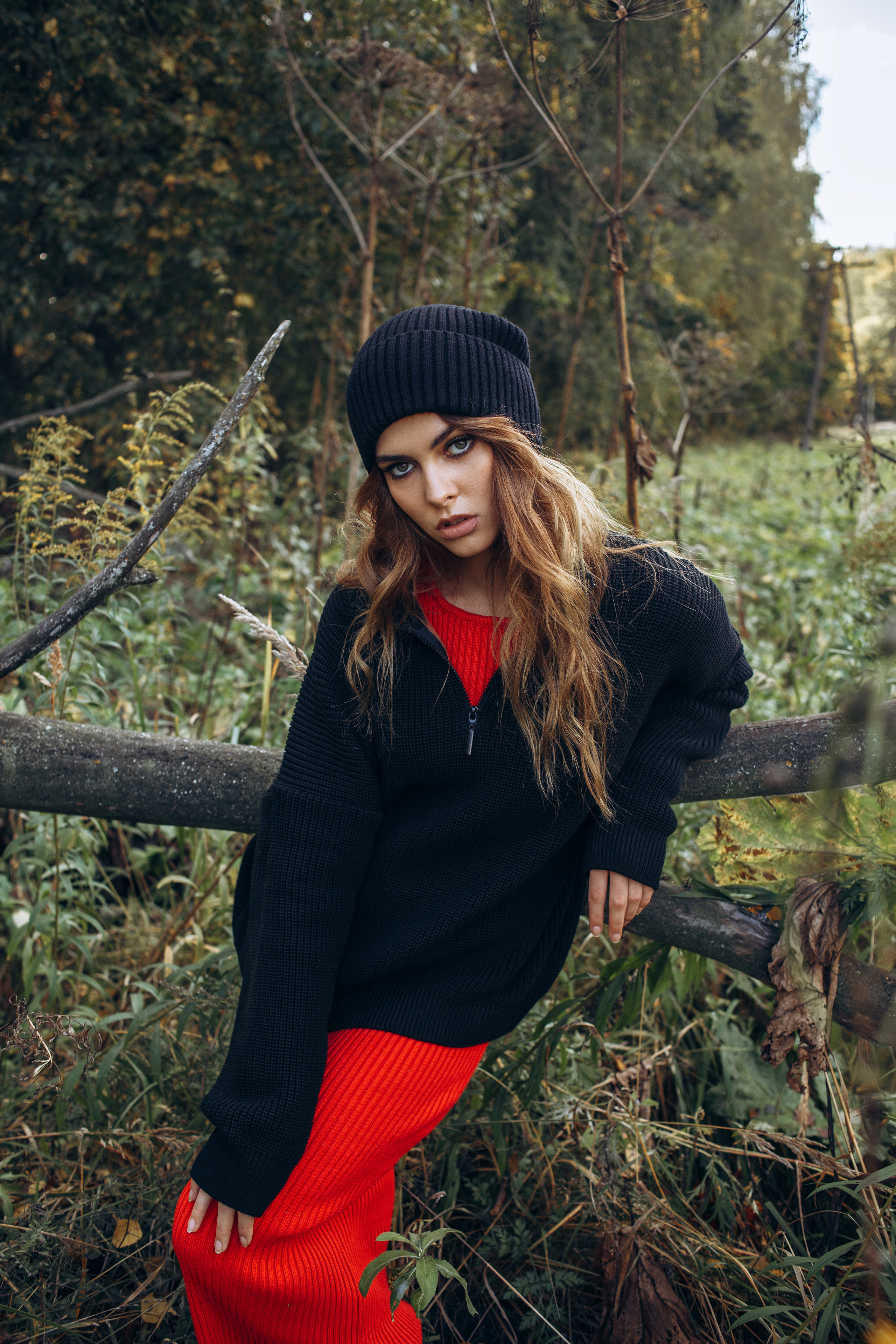 Фотосессия на природе, фотосъёмка для брендов одежды. Портретный фотограф Антон Зуев в Нижнем Новгороде