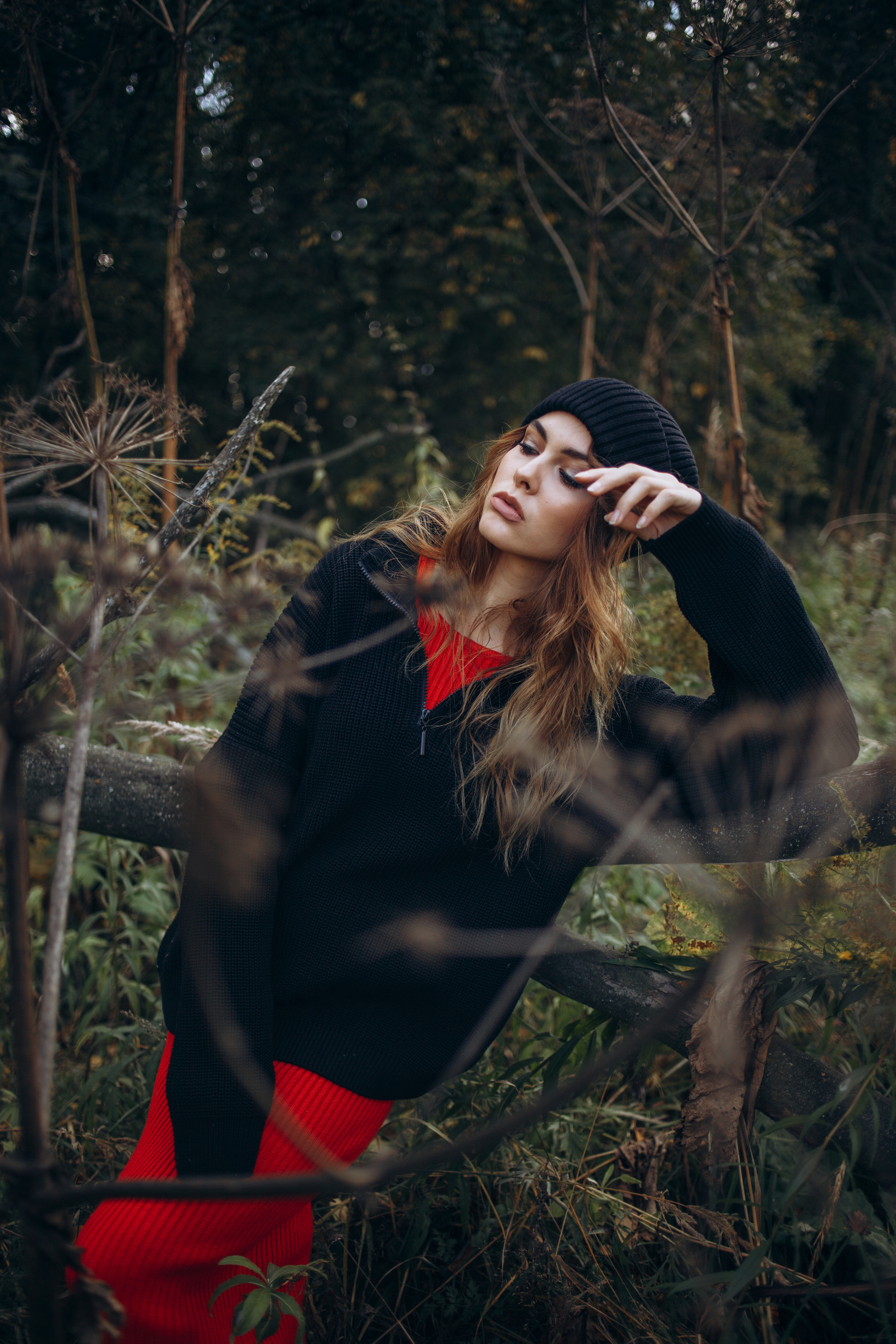 Фотосессия на природе, фотосъёмка для брендов одежды. Портретный фотограф Антон Зуев в Нижнем Новгороде