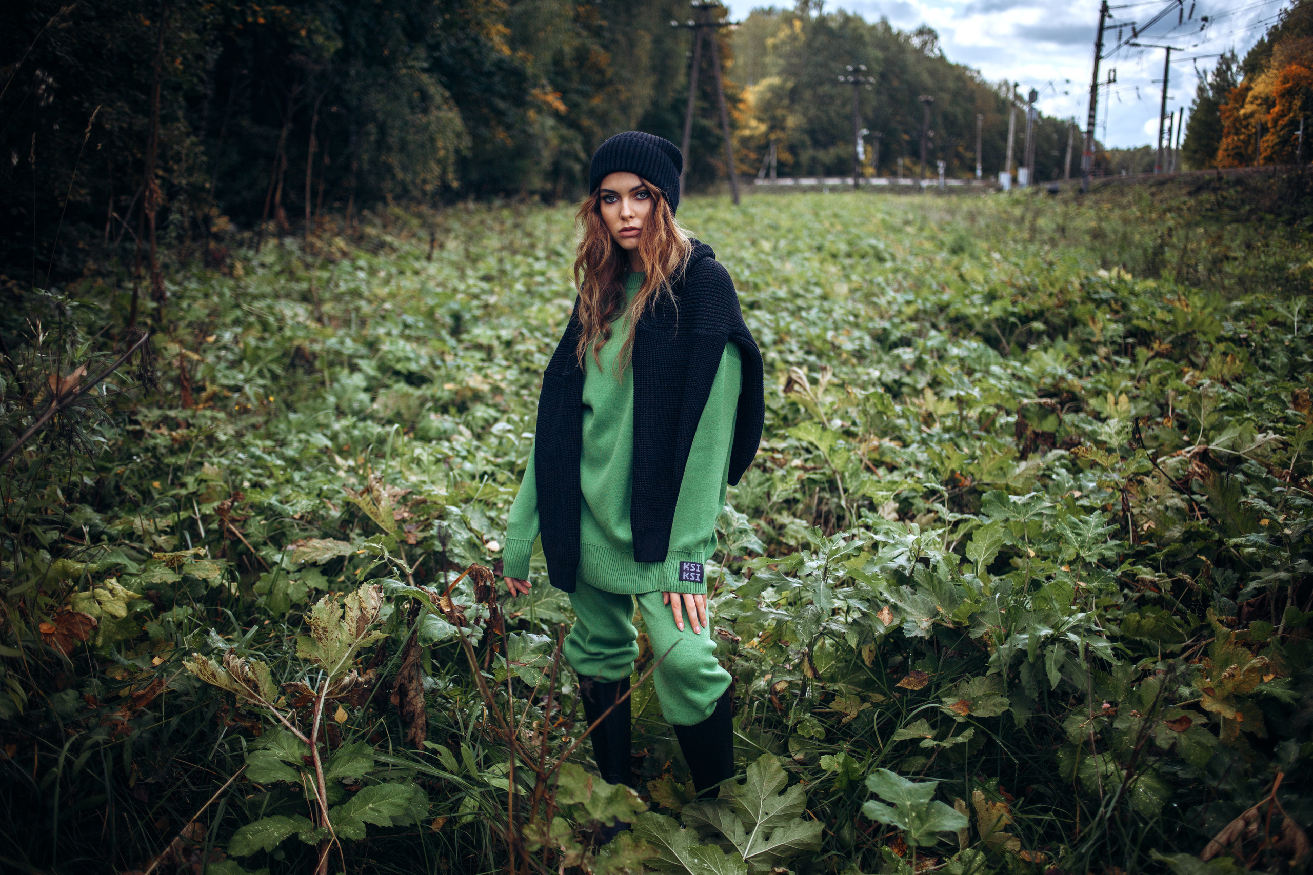 Фотосессия на природе, фотосъёмка для брендов одежды. Портретный фотограф Антон Зуев в Нижнем Новгороде