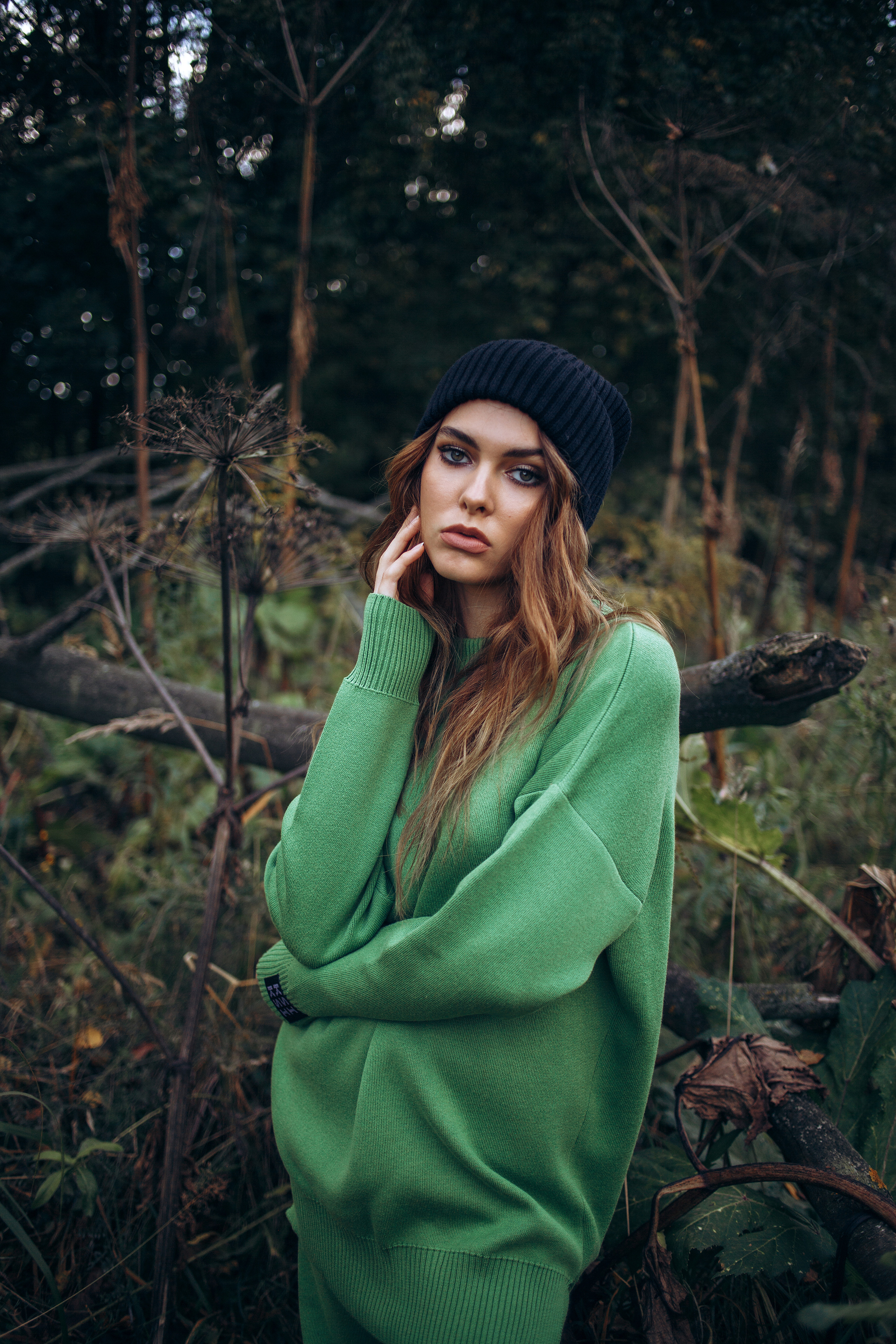 Фотосессия на природе, фотосъёмка для брендов одежды. Портретный фотограф Антон Зуев в Нижнем Новгороде