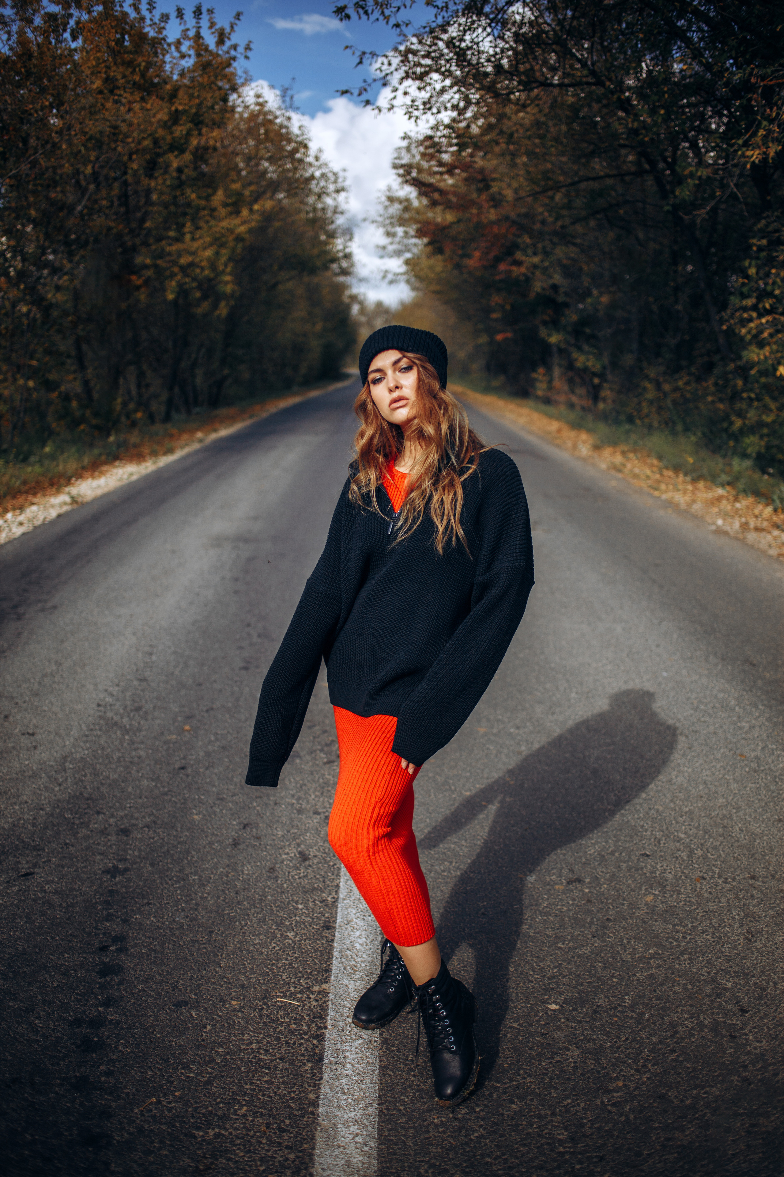 Фотосессия на природе, фотосъёмка для брендов одежды. Портретный фотограф Антон Зуев в Нижнем Новгороде