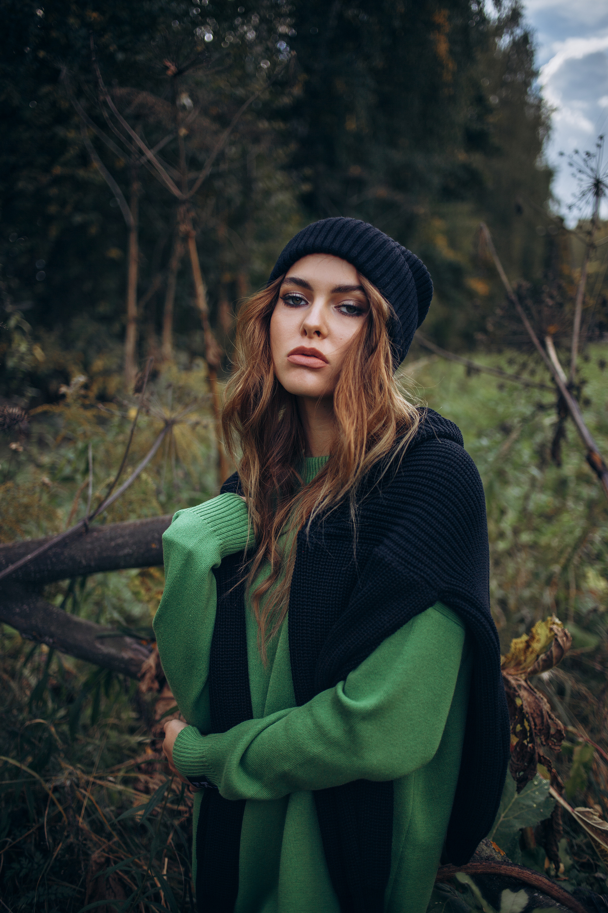 Фотосессия на природе, фотосъёмка для брендов одежды. Портретный фотограф Антон Зуев в Нижнем Новгороде