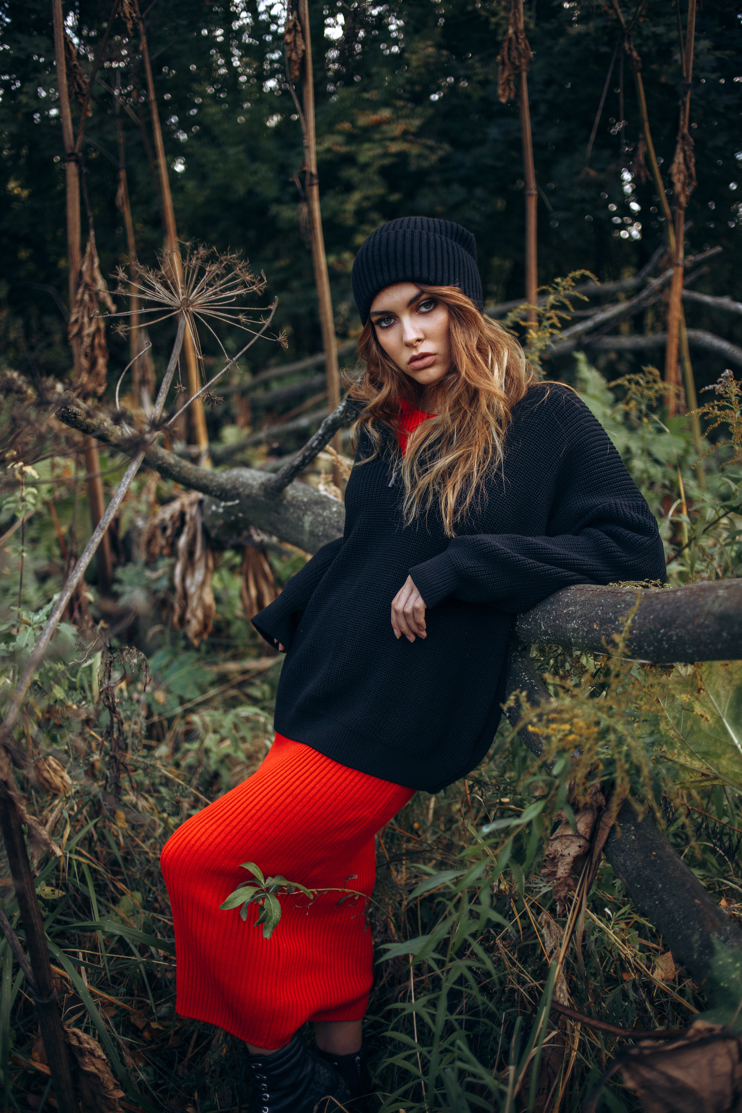 Фотосессия на природе, фотосъёмка для брендов одежды. Портретный фотограф Антон Зуев в Нижнем Новгороде