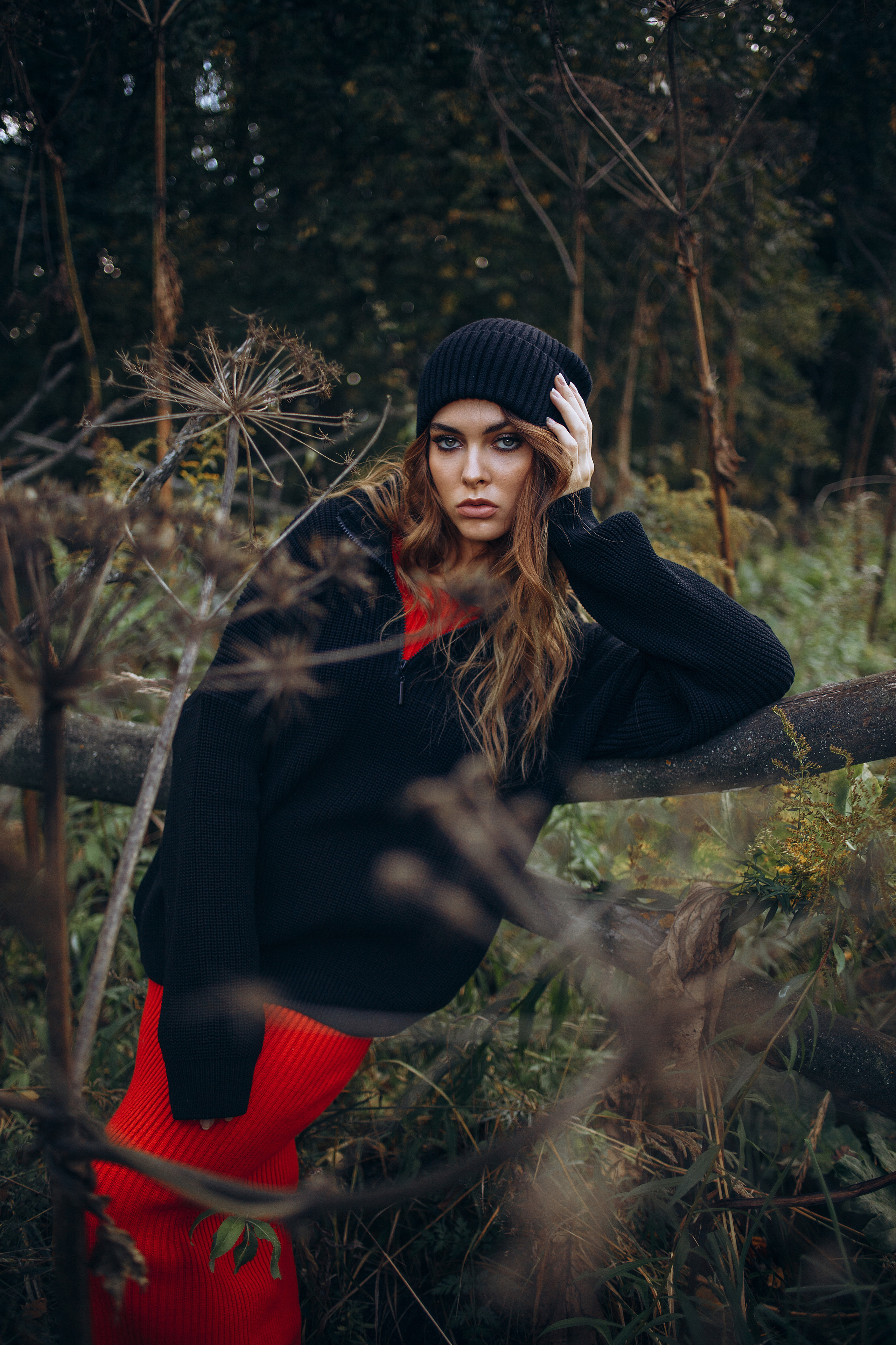 Фотосессия на природе, фотосъёмка для брендов одежды. Портретный фотограф Антон Зуев в Нижнем Новгороде