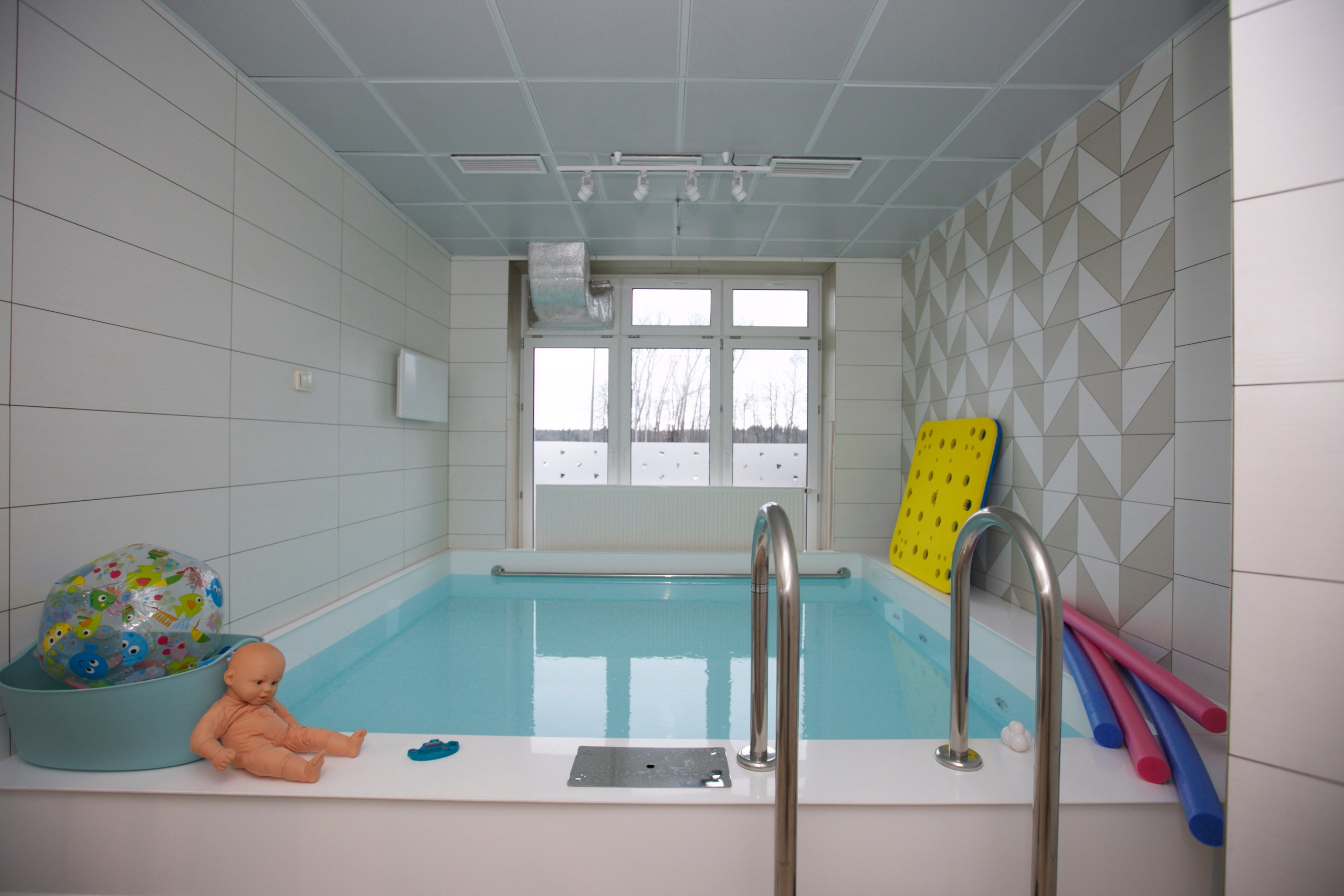 Бассейн для детей «Лукоморье». Дизайнер интерьера Квасова Вероника