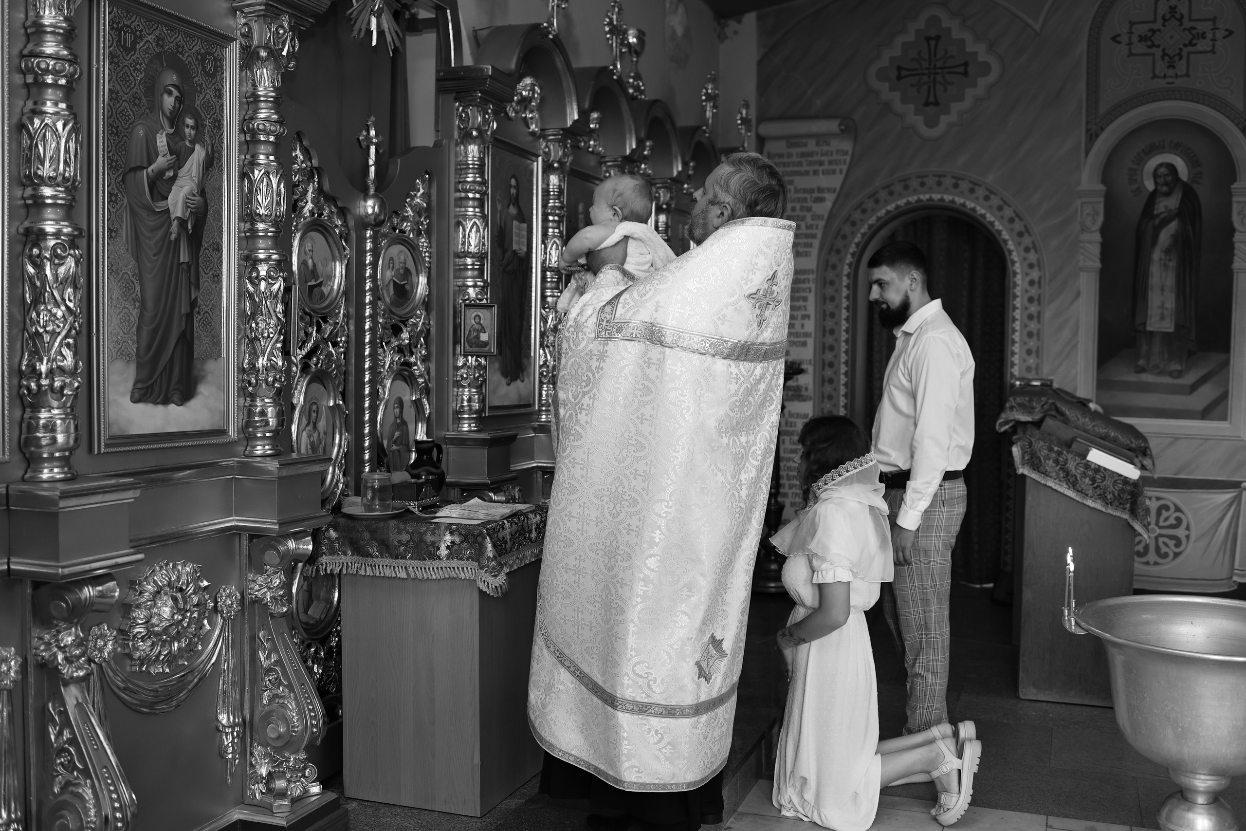 Крещение Варвары. Свадебный и семейный фотограф в Воронеже Ксения Воротникова