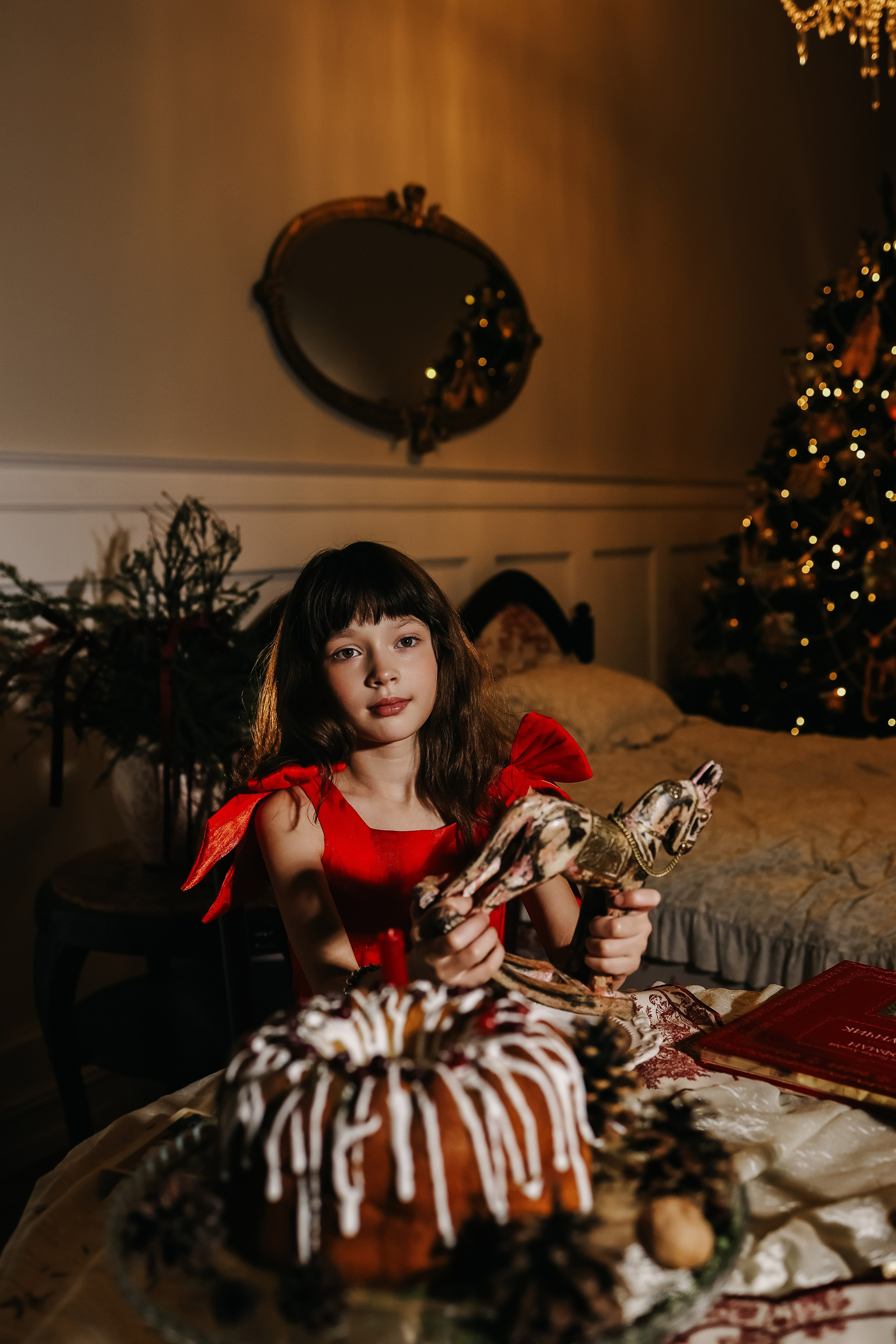 Новогодняя история Людмилы и Полины. Свадебный и семейный фотограф в Воронеже Ксения Воротникова