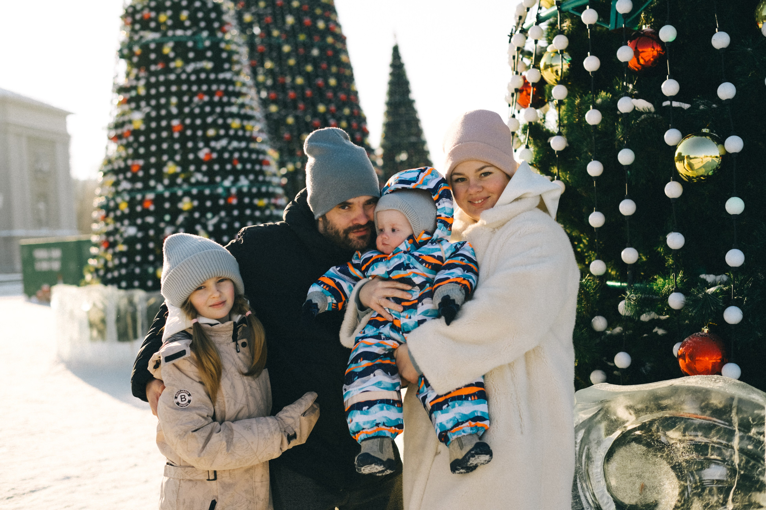 Семья Машеньки Новогодняя