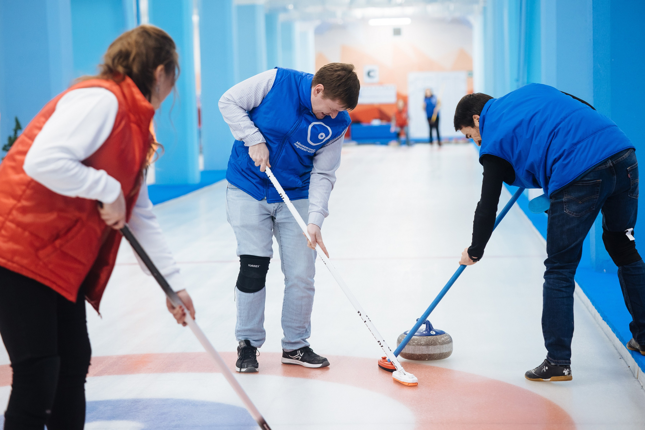 Корпоратив в кёрлинге. Свадебный и семейный фотограф Екатерина Иванова