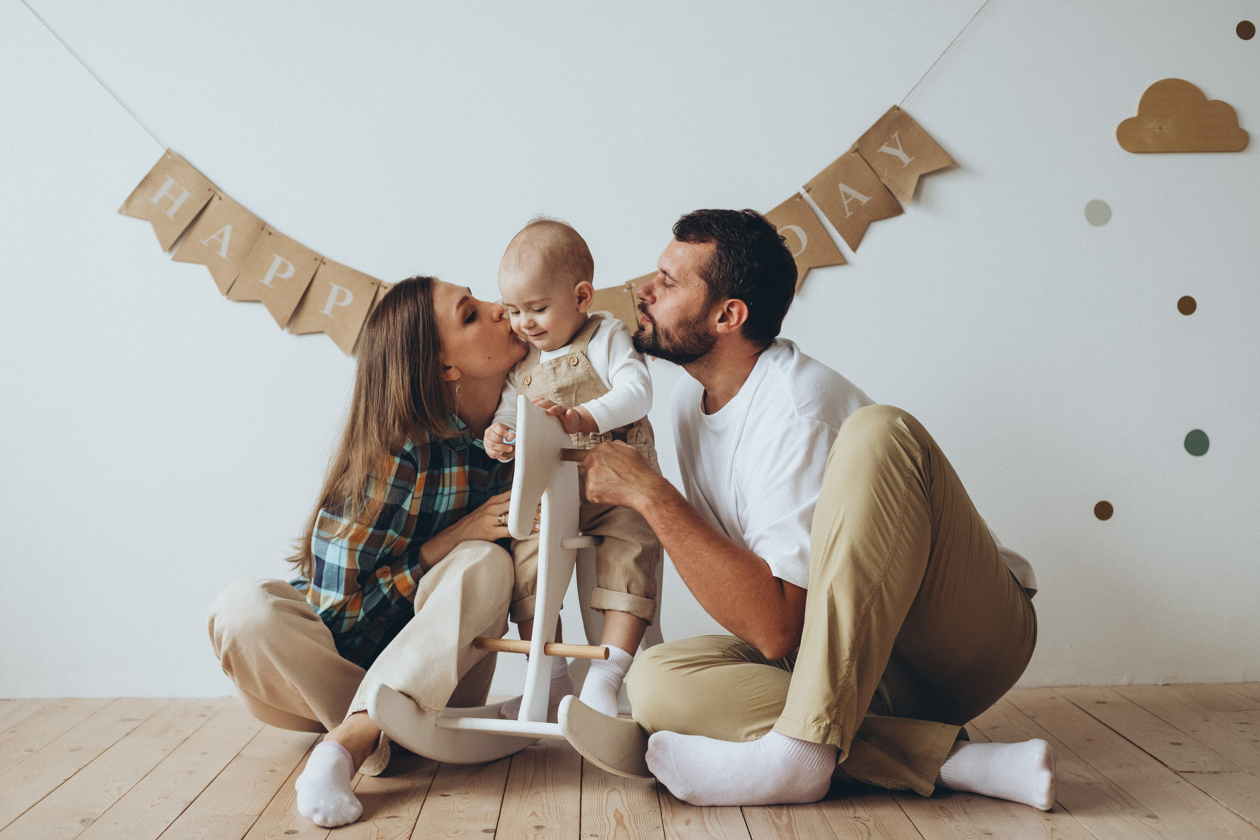 Андрей, Оля, Саша. Семейный фотограф новорожденных УФА Гульнара Зиновьева