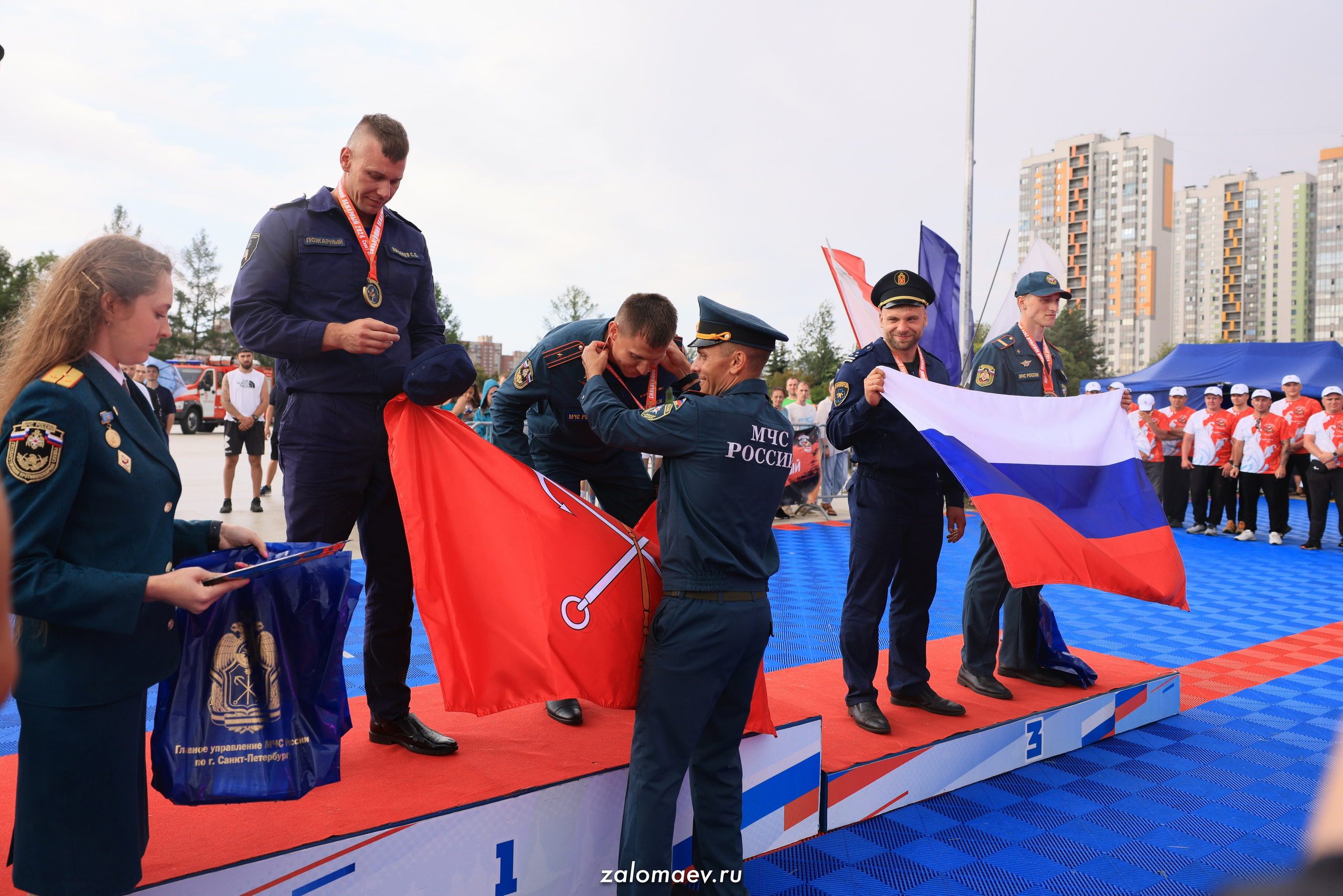 Сильнейший пожарный. Фотограф Александр Заломаев