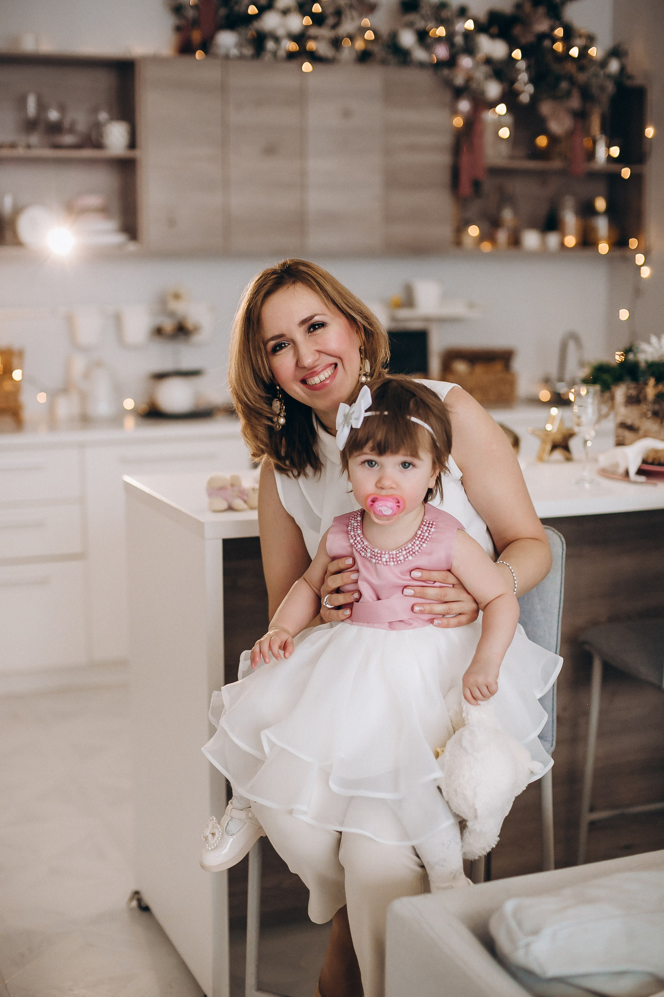 Новогодняя фотосессия в студии. Семейный, детский и школьный фотограф в Москве Рудницкая Анна