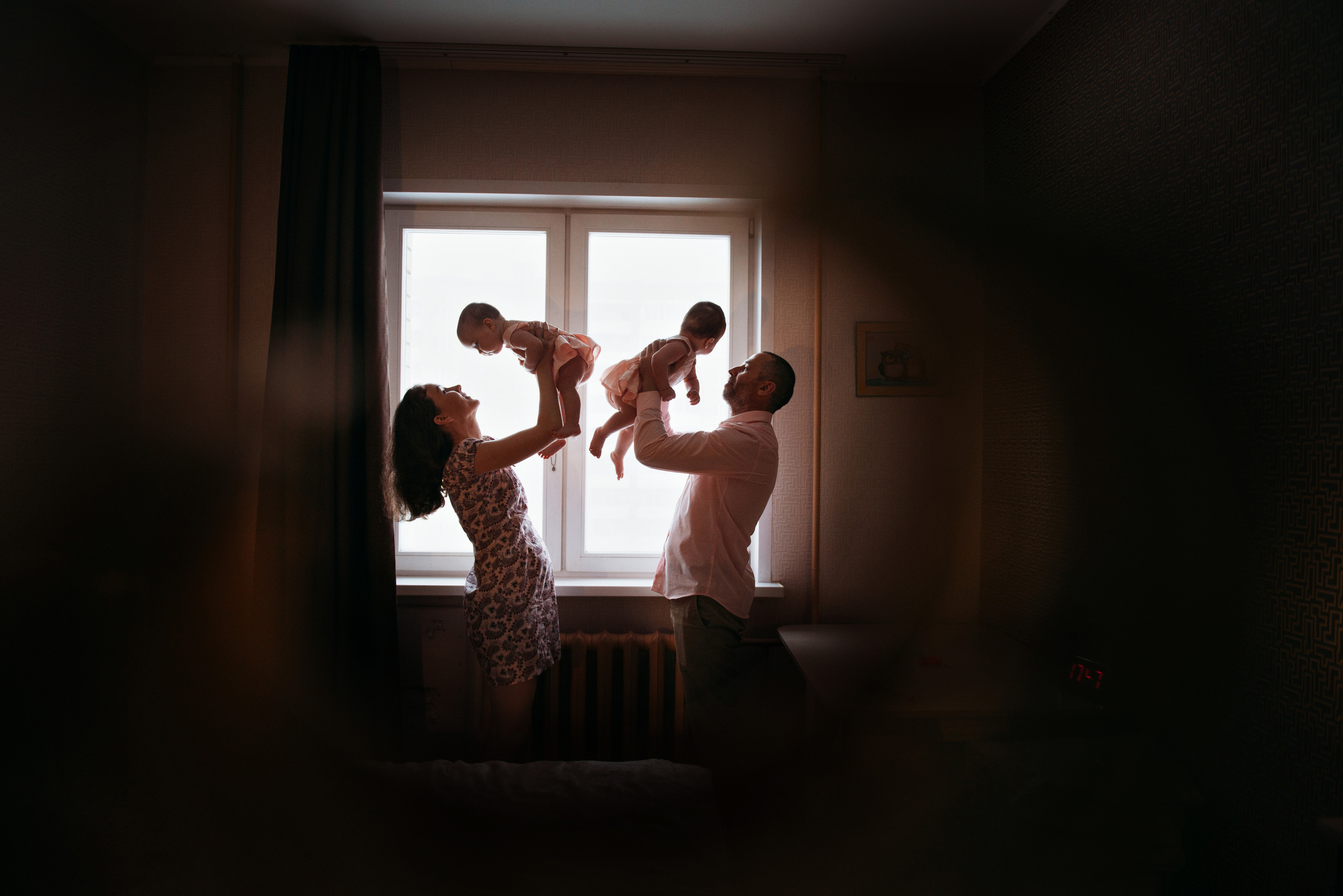 Семейная фотосессия. Семейный домашний фотограф Юлия Власова, город Архангельск