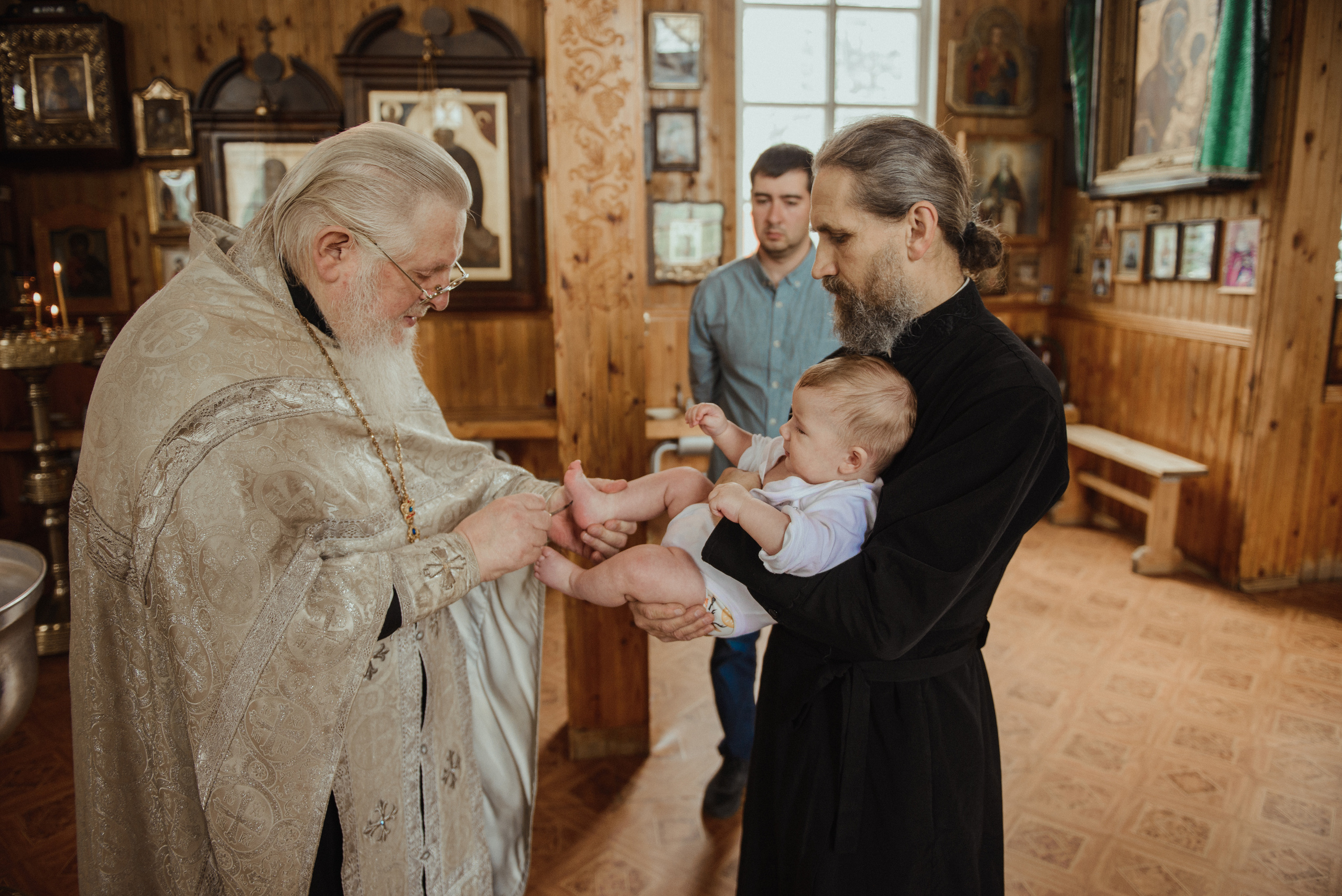 Крещение. Семейный домашний фотограф Юлия Власова, город Архангельск