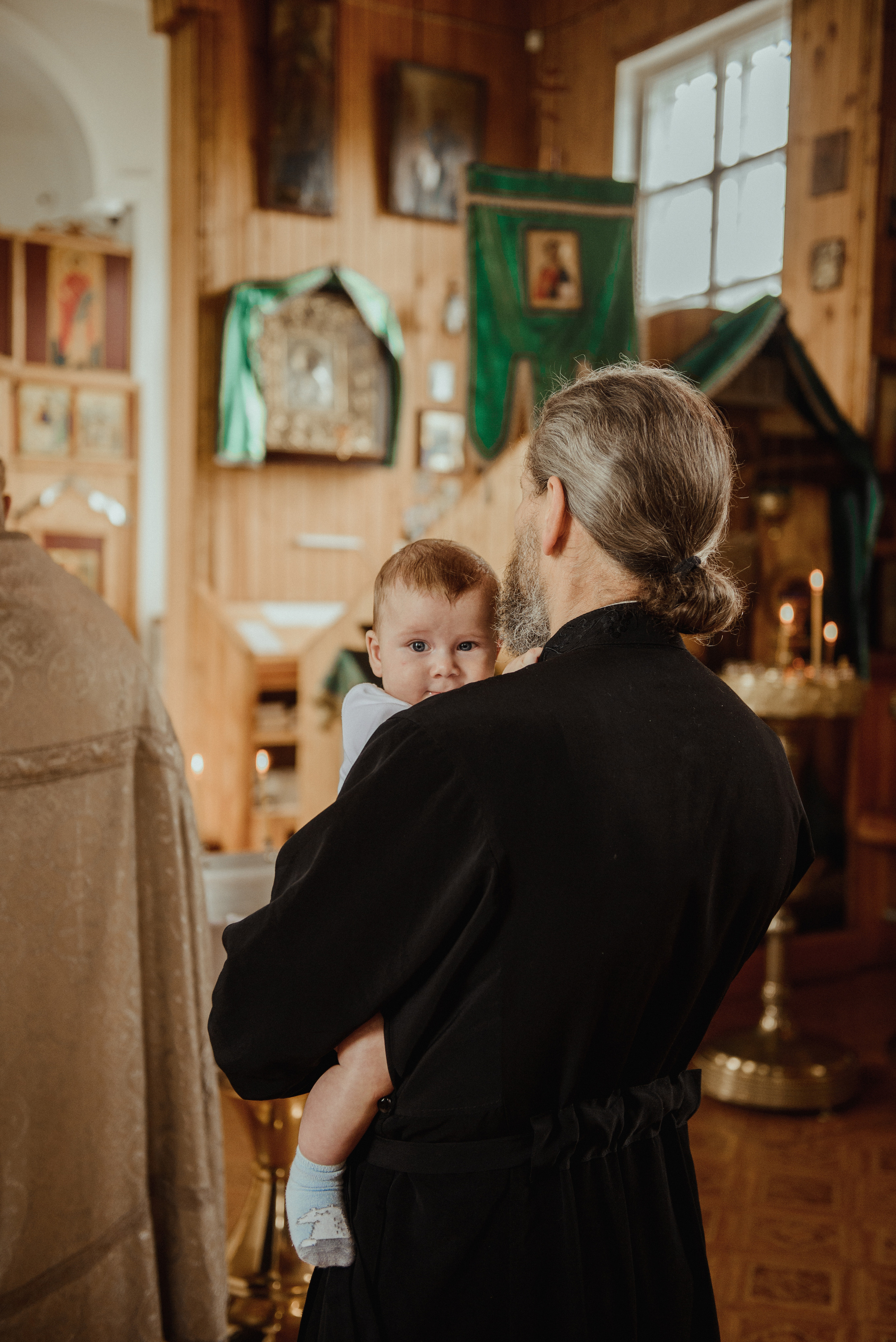 Крещение. Семейный домашний фотограф Юлия Власова, город Архангельск