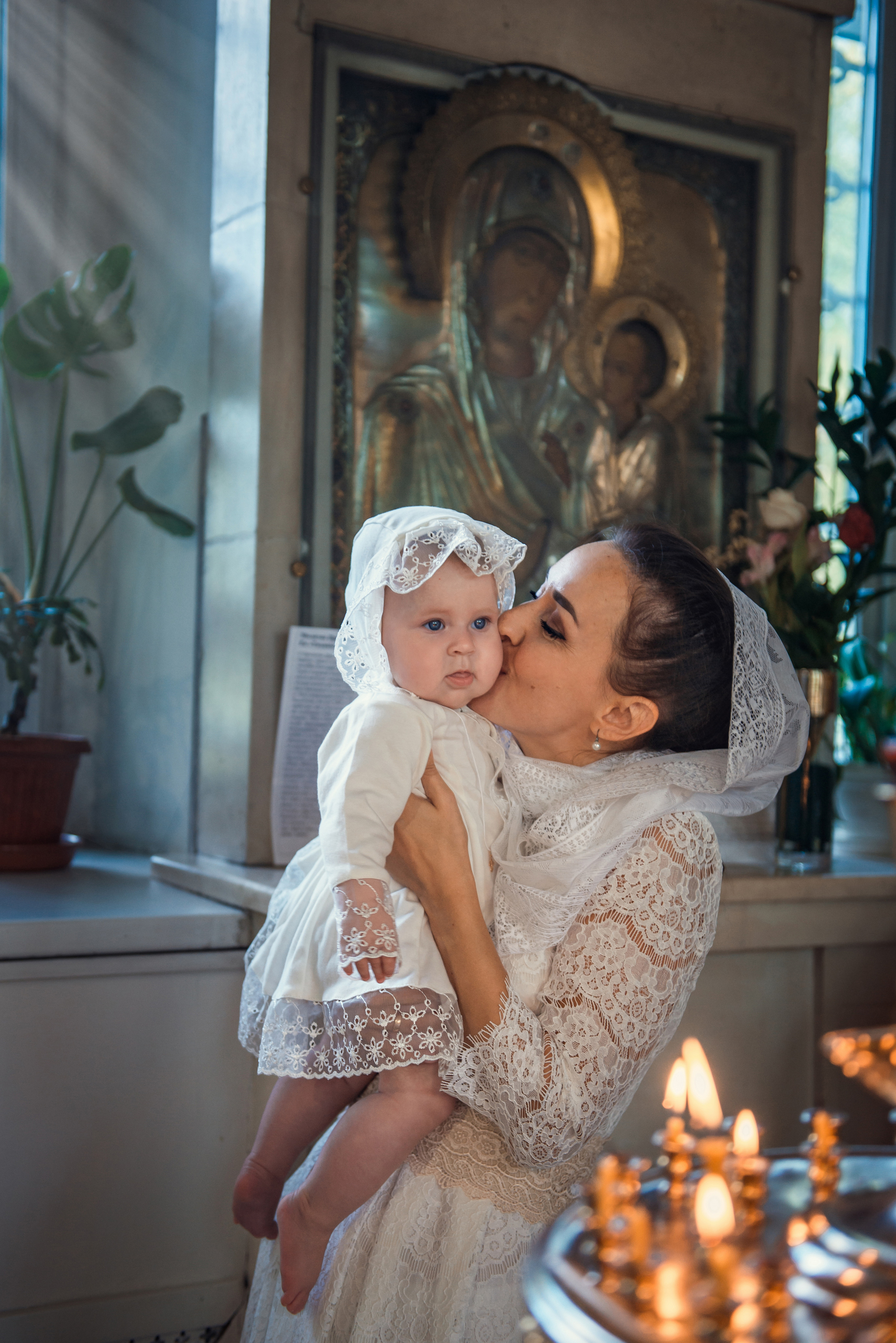 Крещение. Семейный домашний фотограф Юлия Власова, город Архангельск