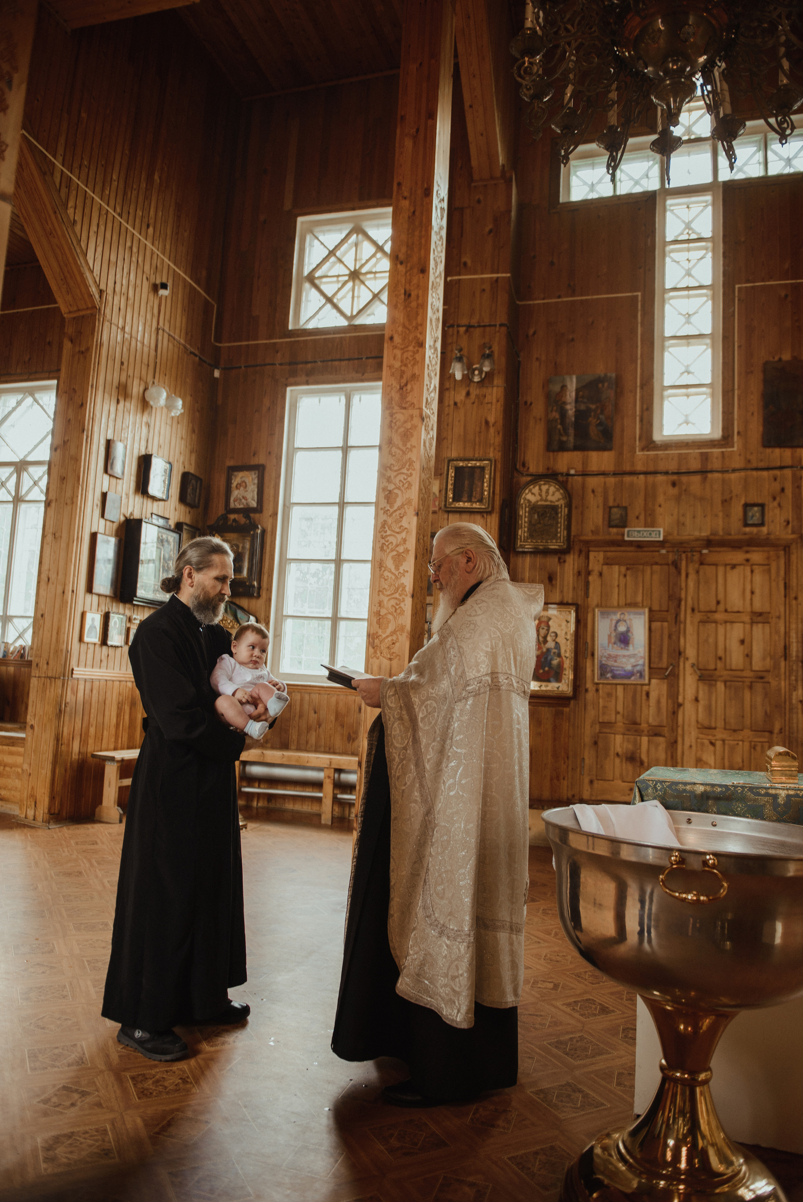 Крещение. Семейный домашний фотограф Юлия Власова, город Архангельск