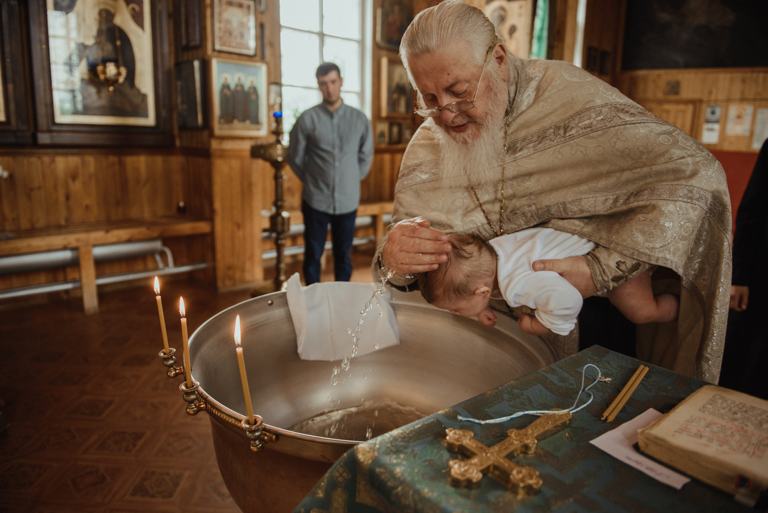 Крещение. Семейный домашний фотограф Юлия Власова, город Архангельск