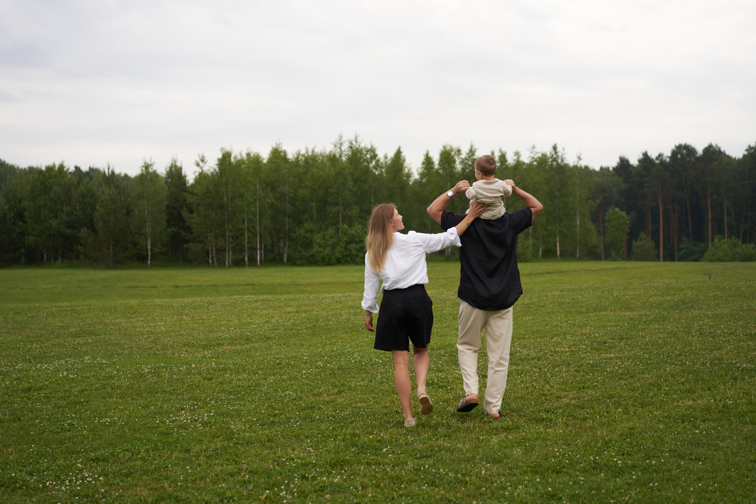 Семейная фотосессия Москва. Свадебный фотограф Жучкова Елизавета в Москве