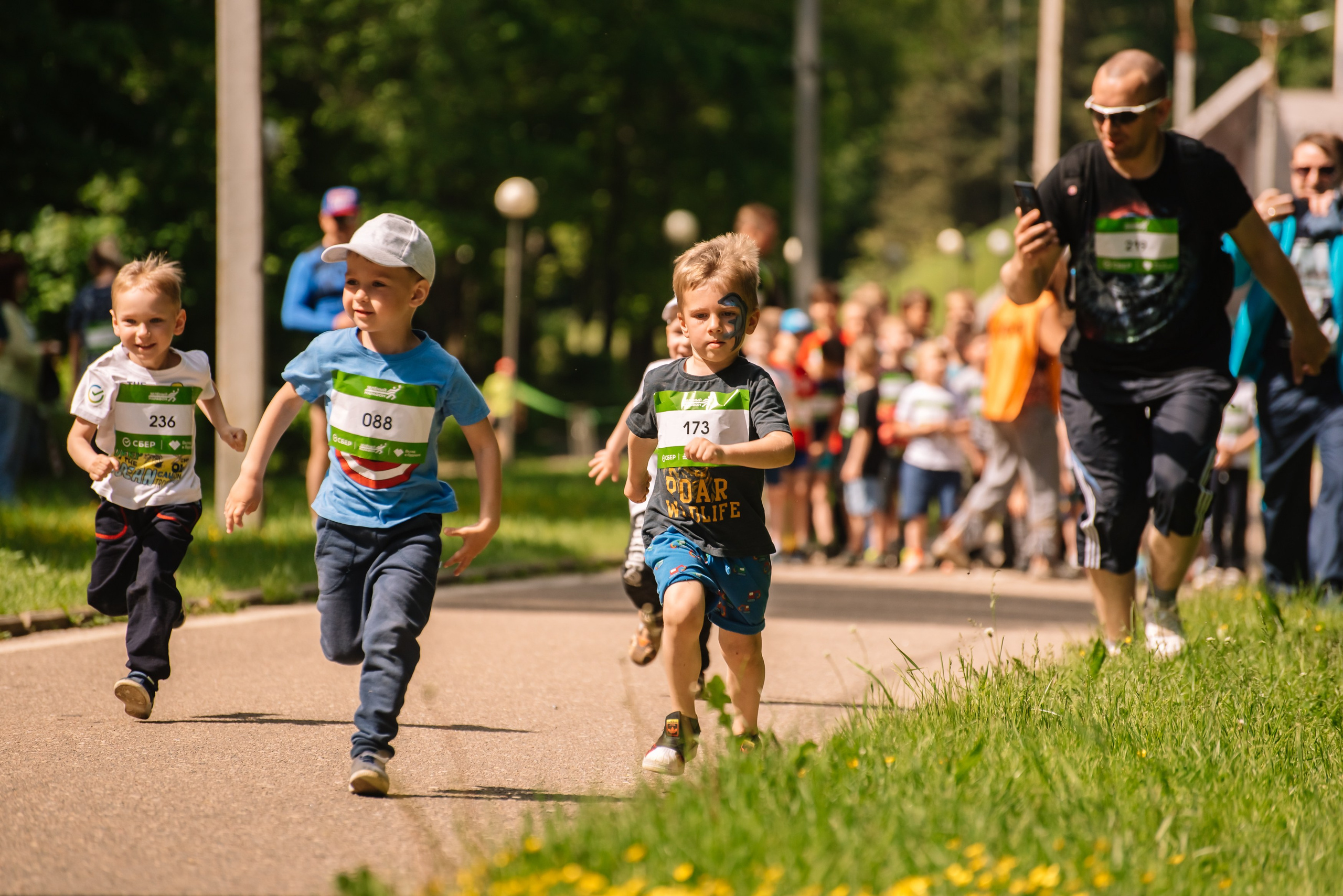 Зеленый марафон СБЕР. Репортажный фотограф в Москве и по всему миру Степанова Юлия