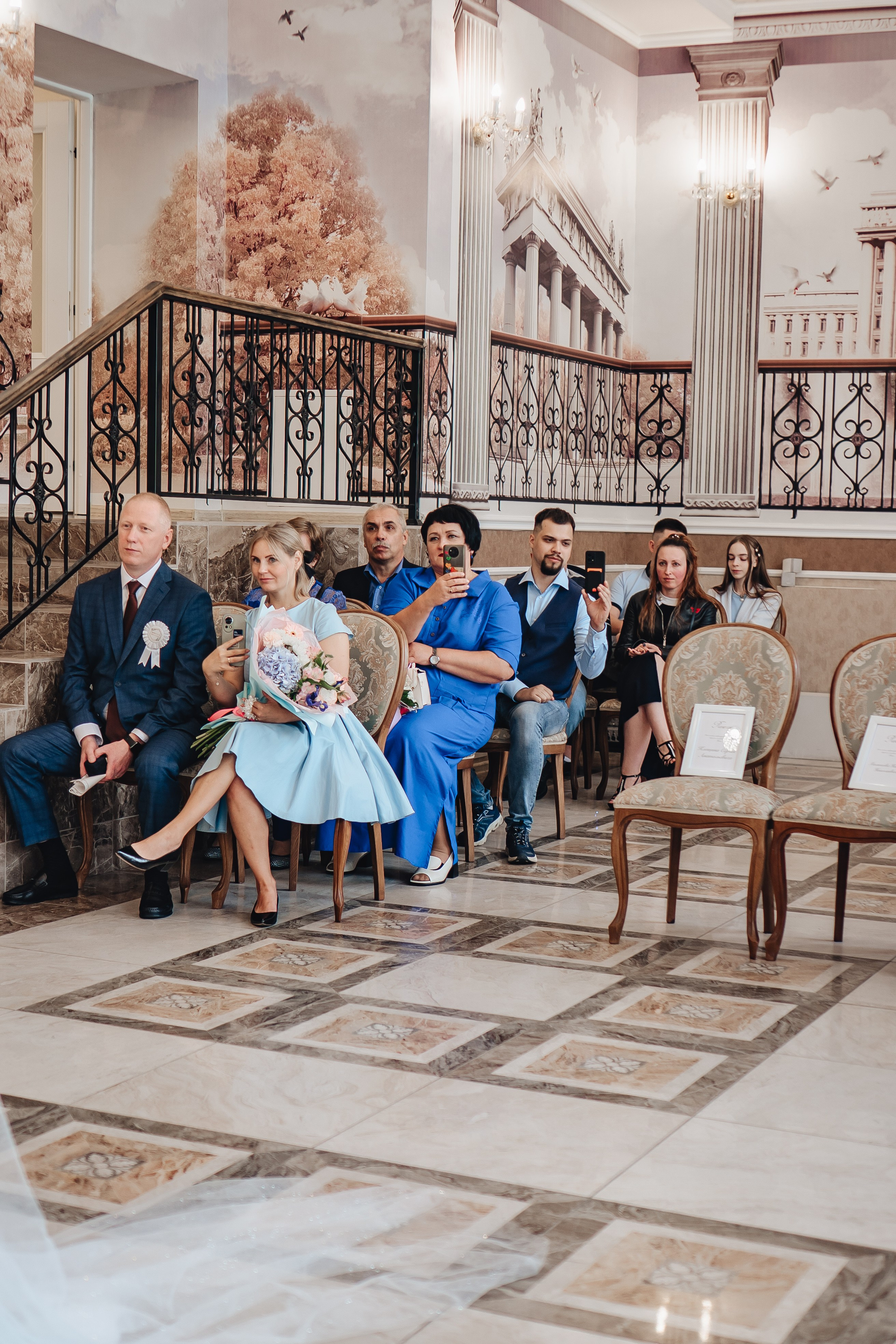 СВАДЕБНАЯ СЬЕМКА В ЗАГСЕ НА МОСКОВСКОМ ПРОСПЕКТЕ. Профессиональный фотограф, Санкт-Петербург — Виктория Богомолова