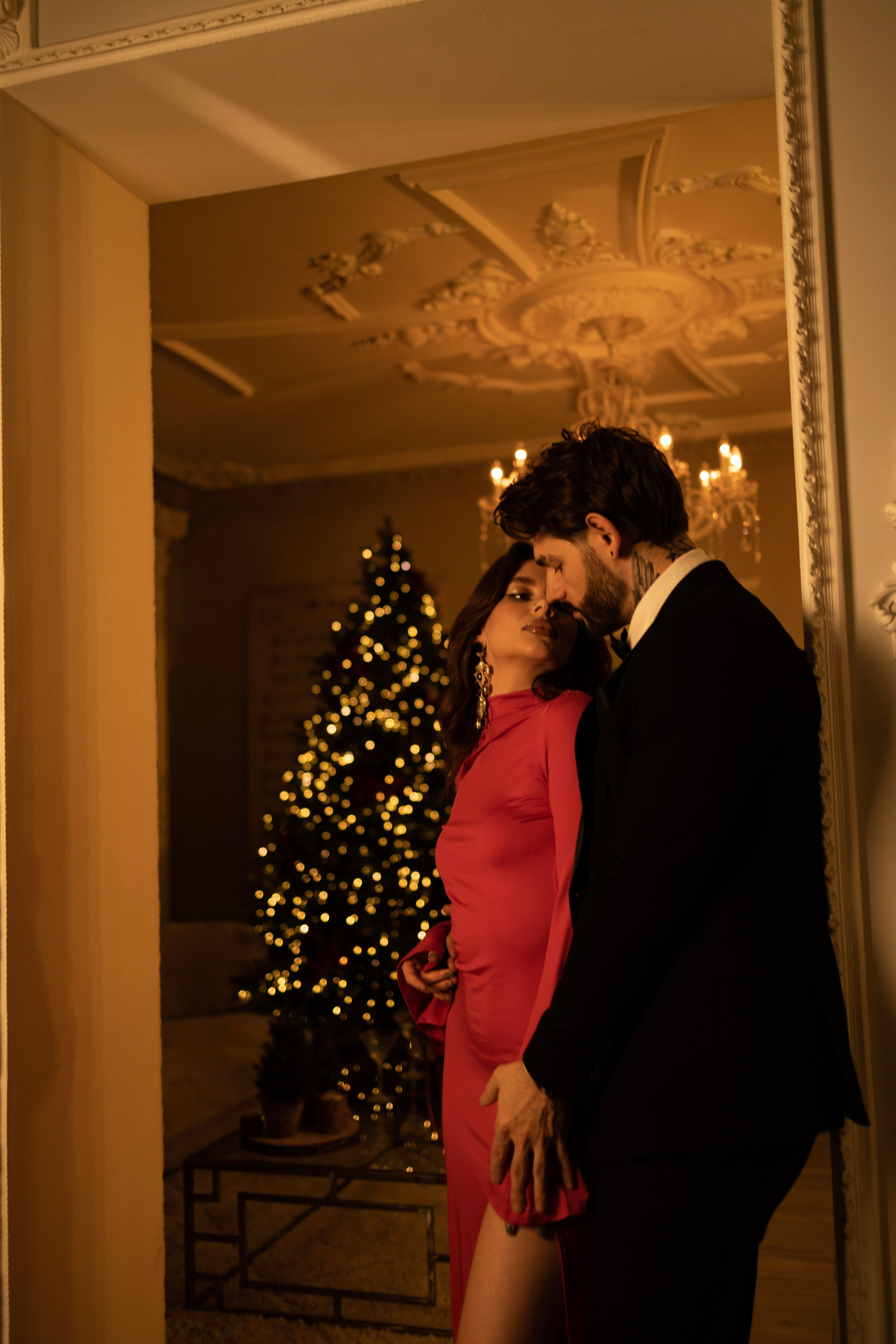 Новогодняя Love story. Фотограф Арина Шмакова