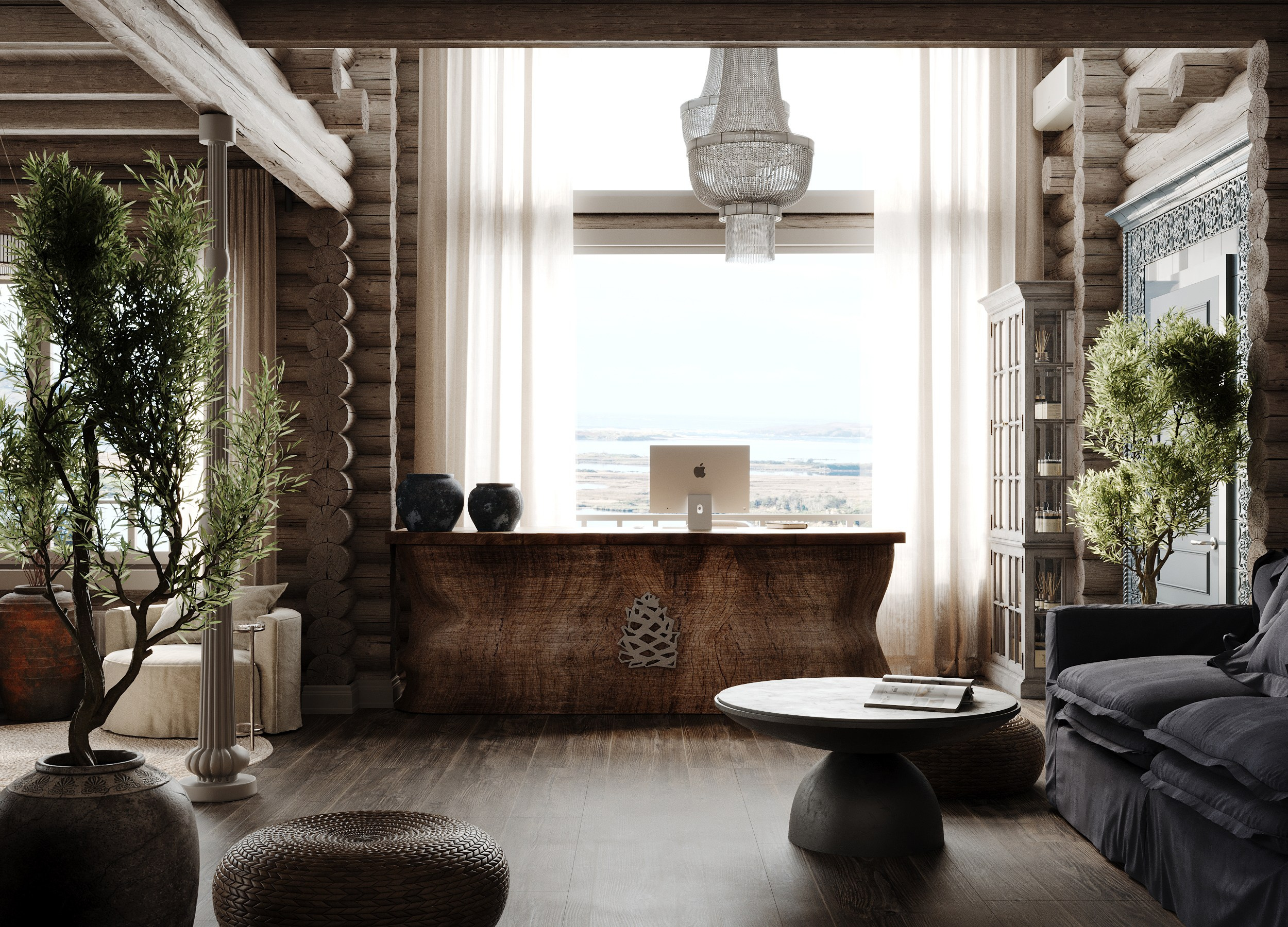 Спа Полесье | Моника Лебедева. 3D визуализатор Екатерина Минакова