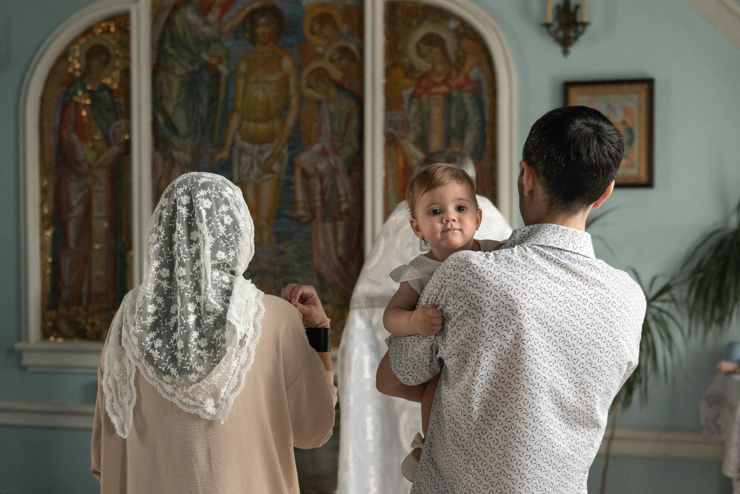 Крещение. Семейный фотограф Ирина Сгибнева