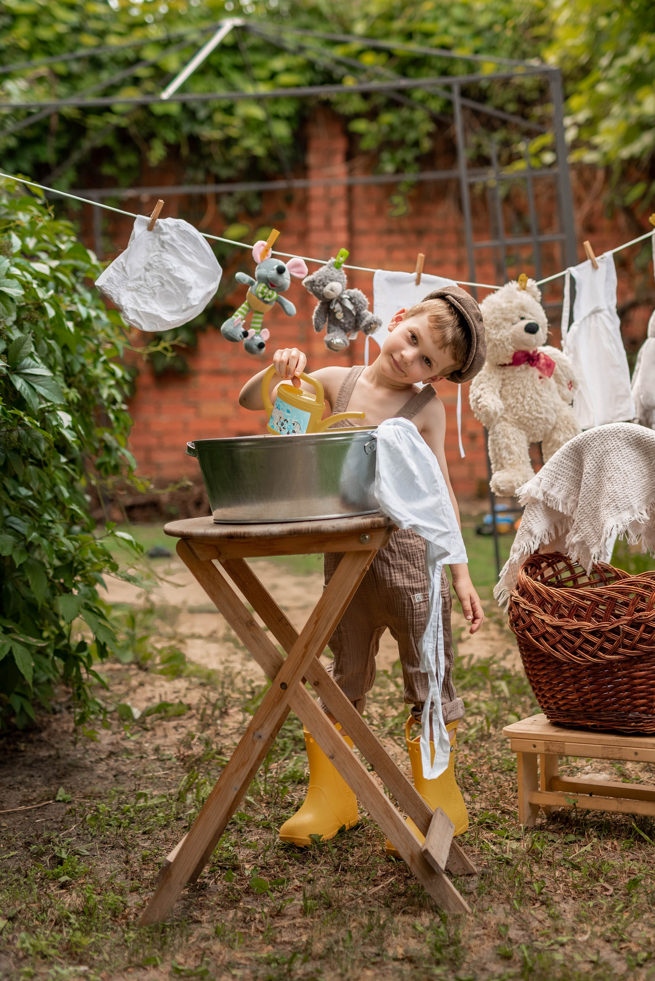 Фотосессия Стирка. Семейный, детский фотограф в Воронеже Анна Никитина