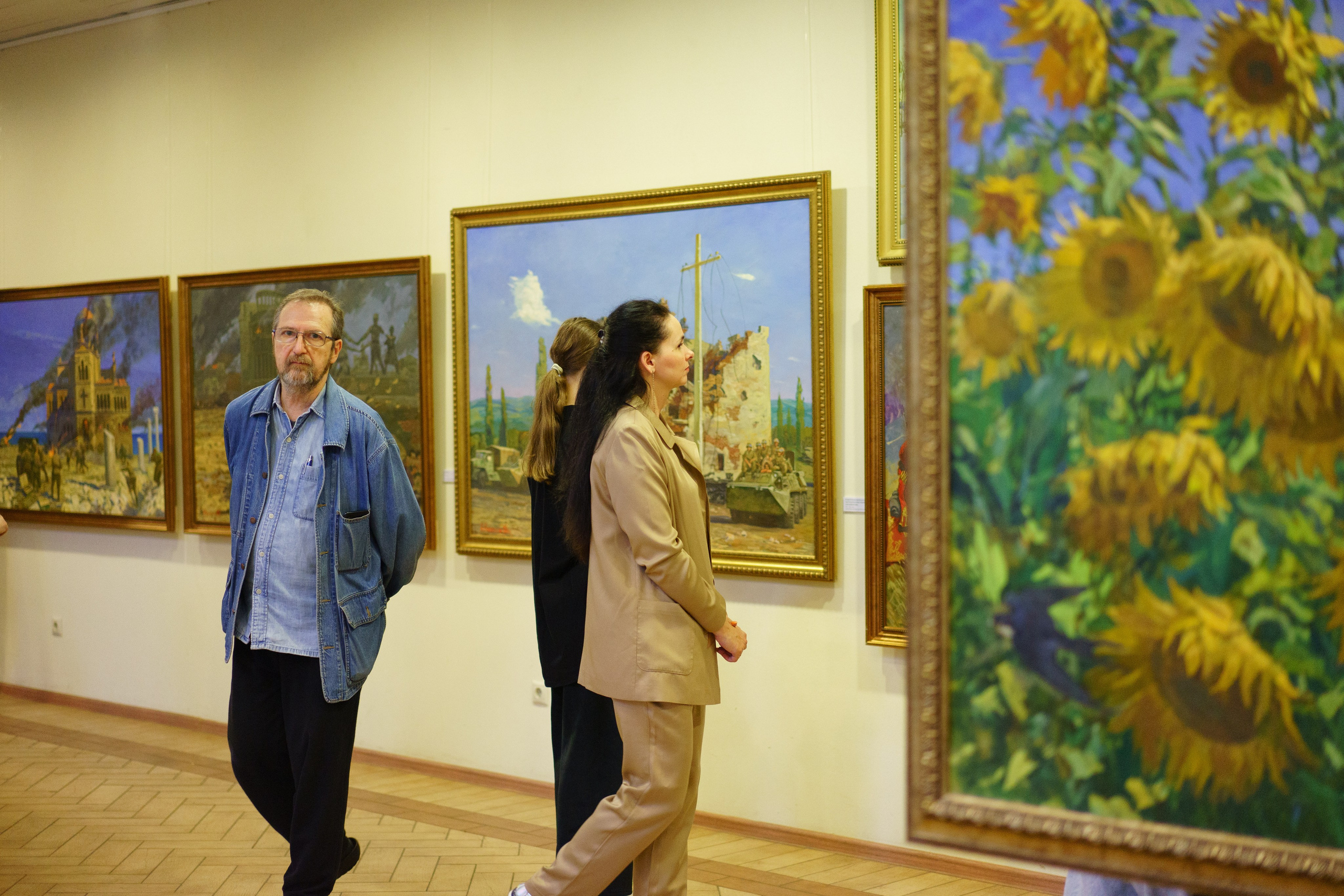 художник Андрей Сибирский, военный художник, Андрей Вениаминович Сибирский, Бёхово, Поленово творчество, выставка