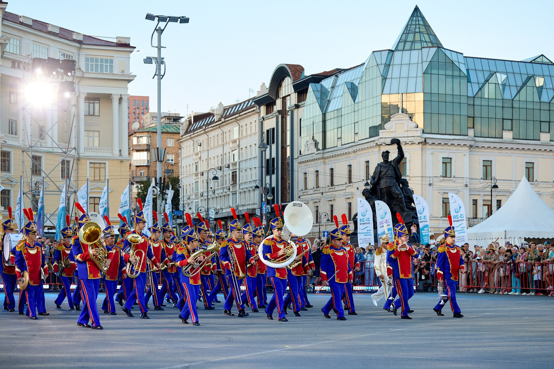 «Тихоокеанские марши» Плац-концерт