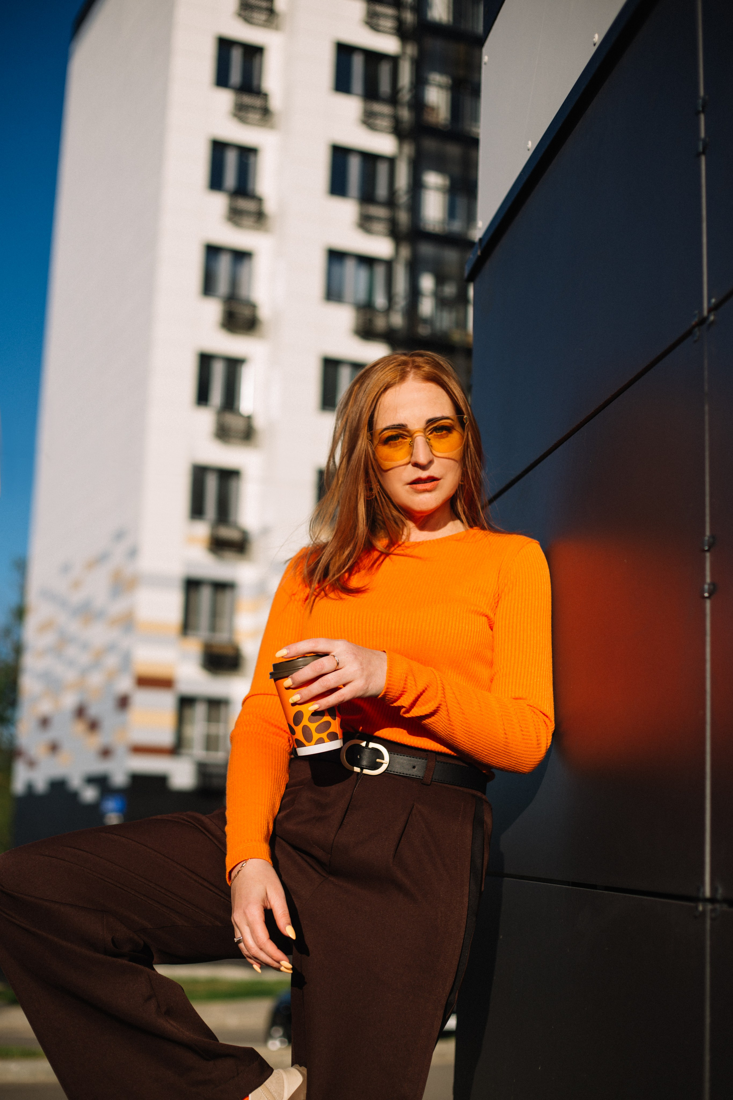 Аня, фотопрогулка в стиле VOGUE. Фотограф Дмитров и МО Валентина Халикова