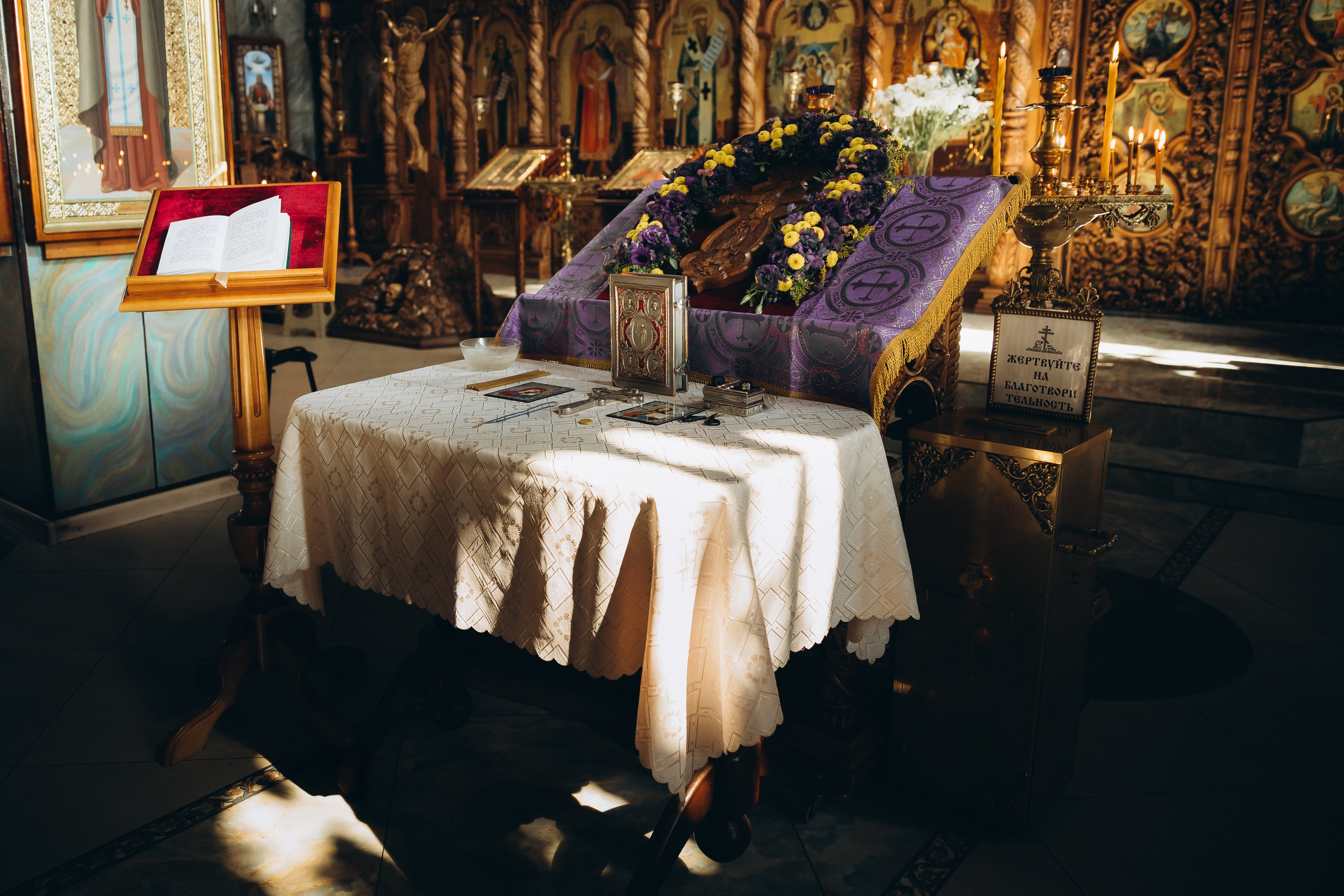 Таинство Крещения Ильи. Фотограф в Краснодаре Алла Потоцкая