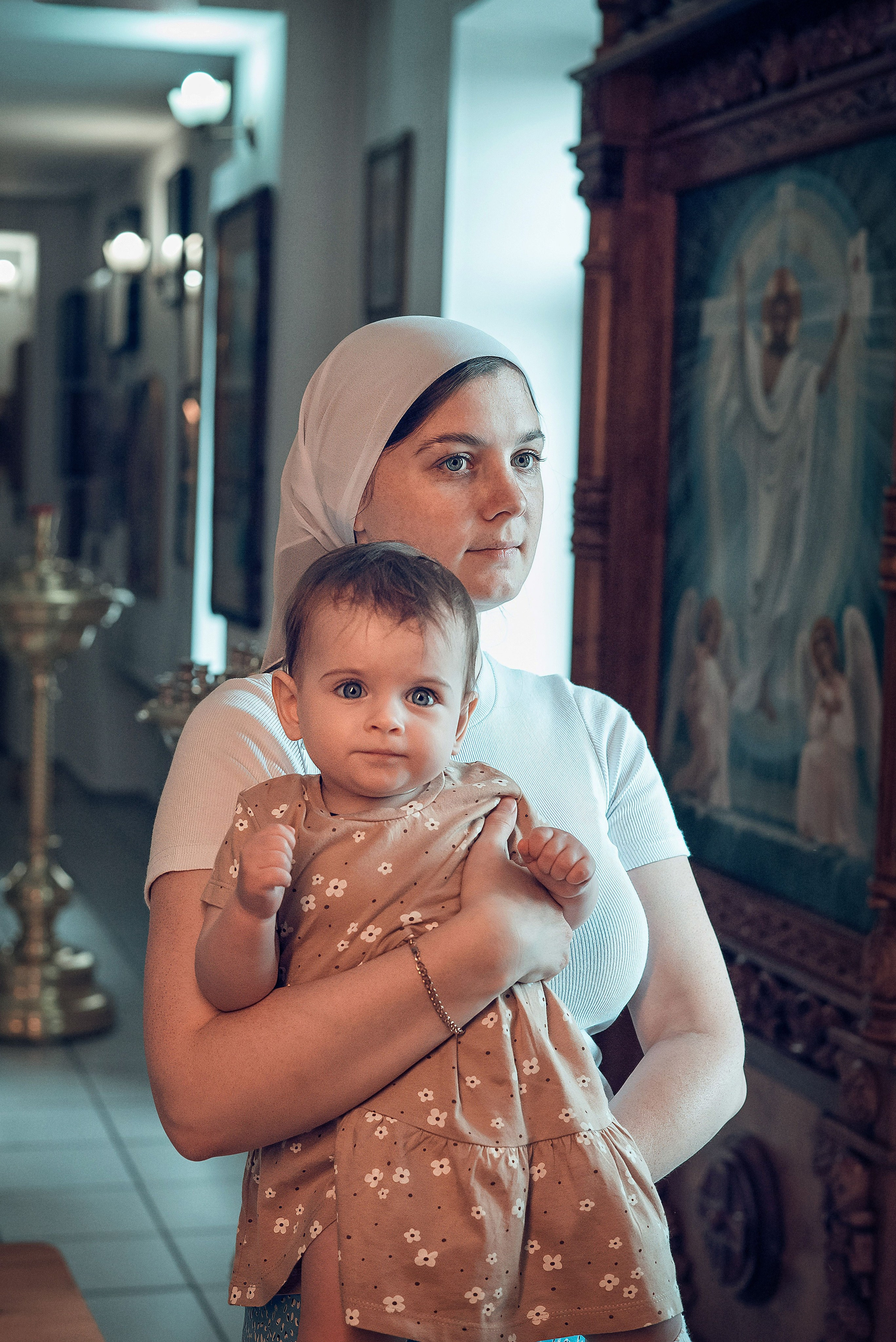 Фото крещения в Красноярске. Фотографы крещения/венчания  Красноярск Татьяна и Вячеслав Переваловы