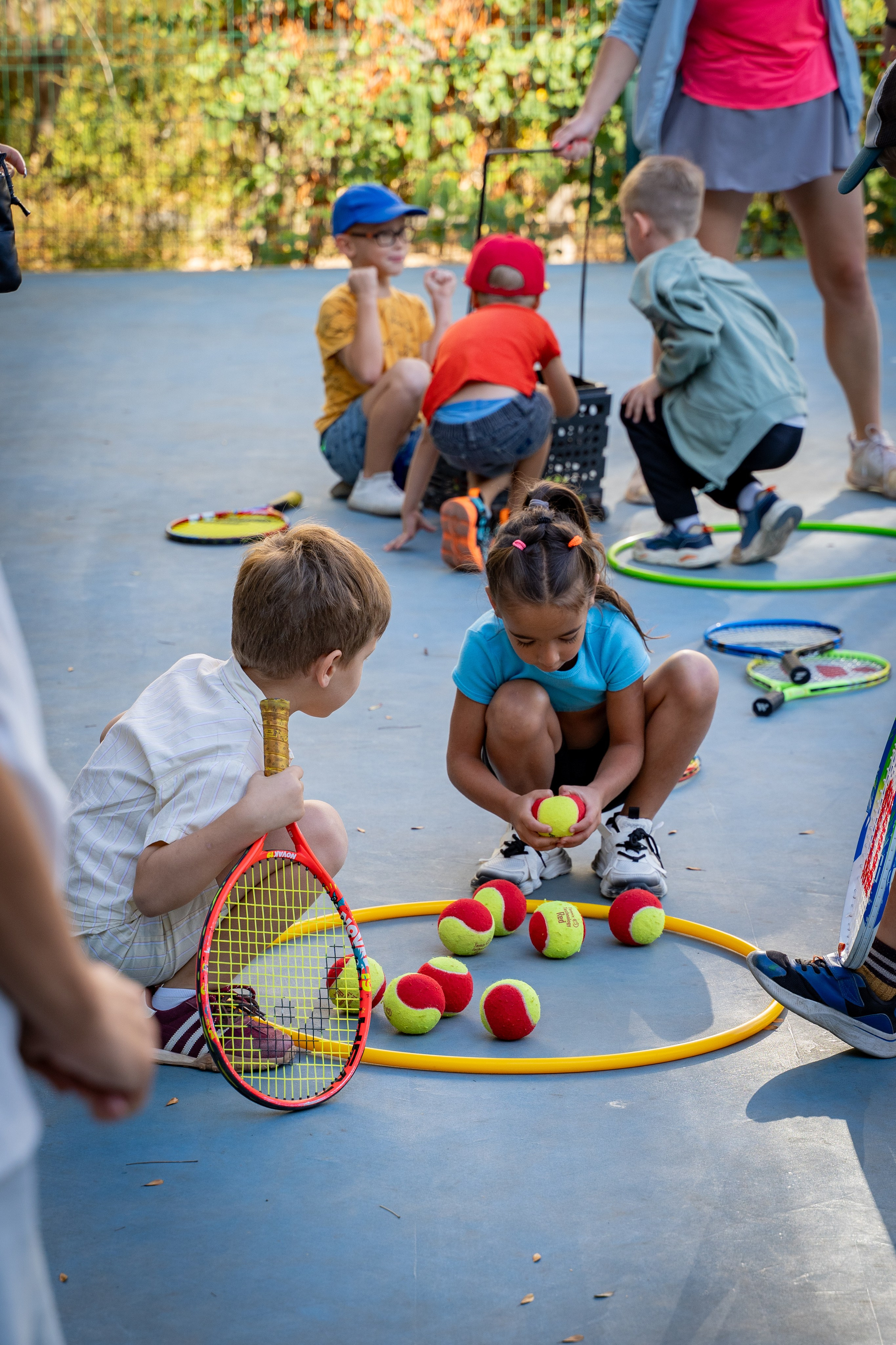 Федерация тенниса Севастополь. Малыши. Анастасия Дунаева. Фотограф в Севастополе