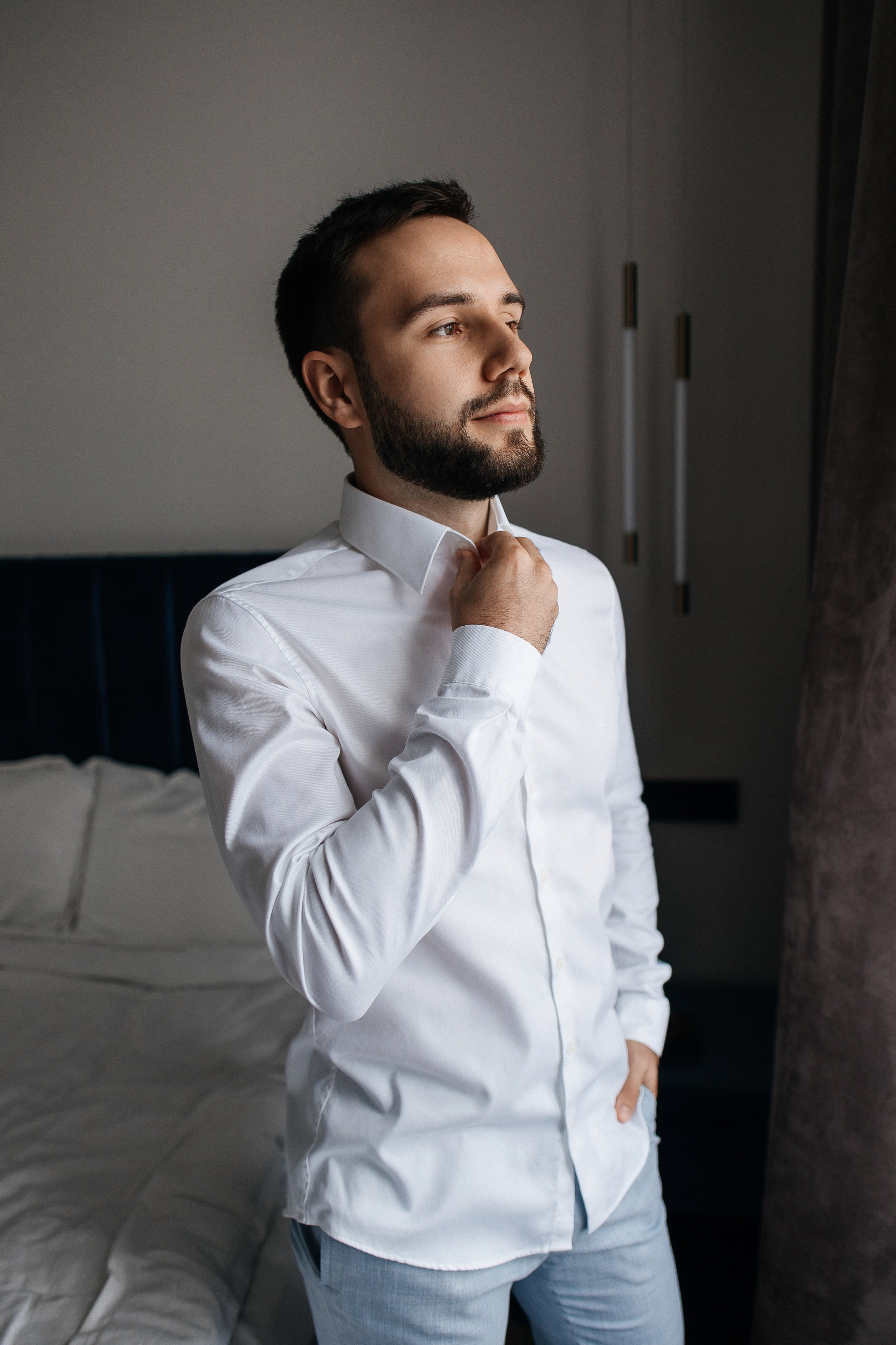 Борис и Ксения (утро + Загс + прогулка). Фотограф в Москве Екатерина Потапова