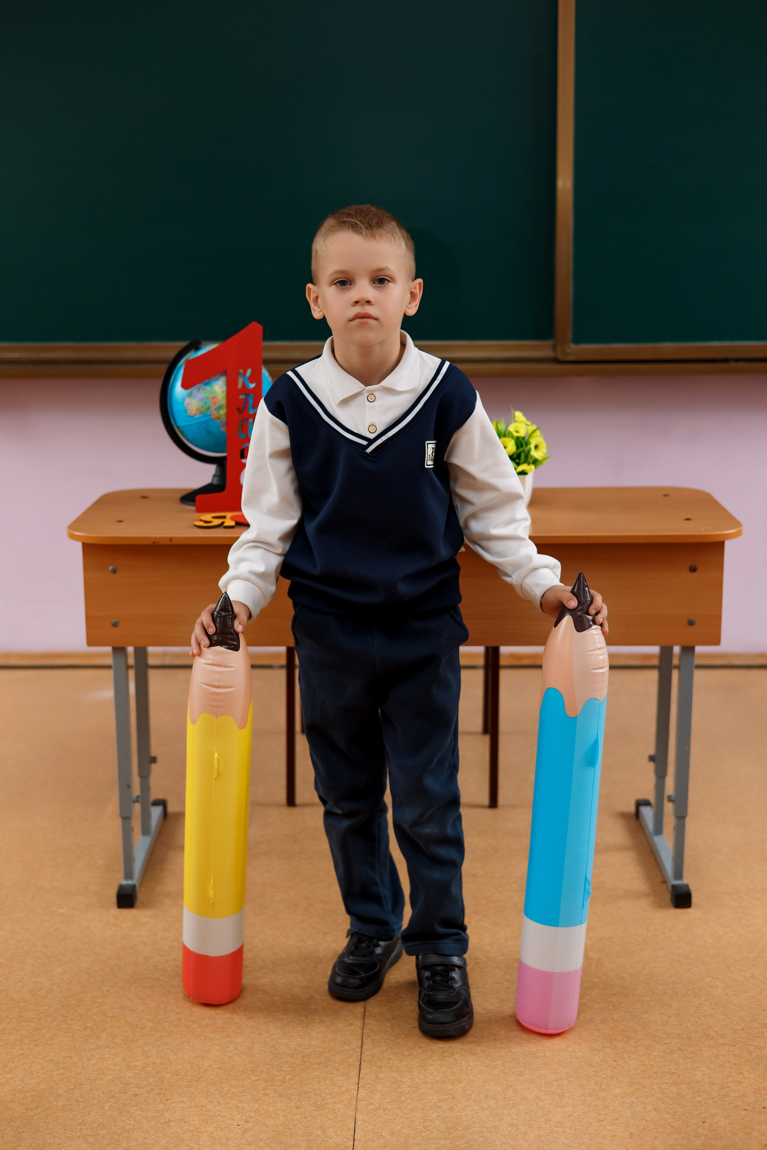 1 класс 1 школа. Фотограф Любовь Корниенко, Примоский край