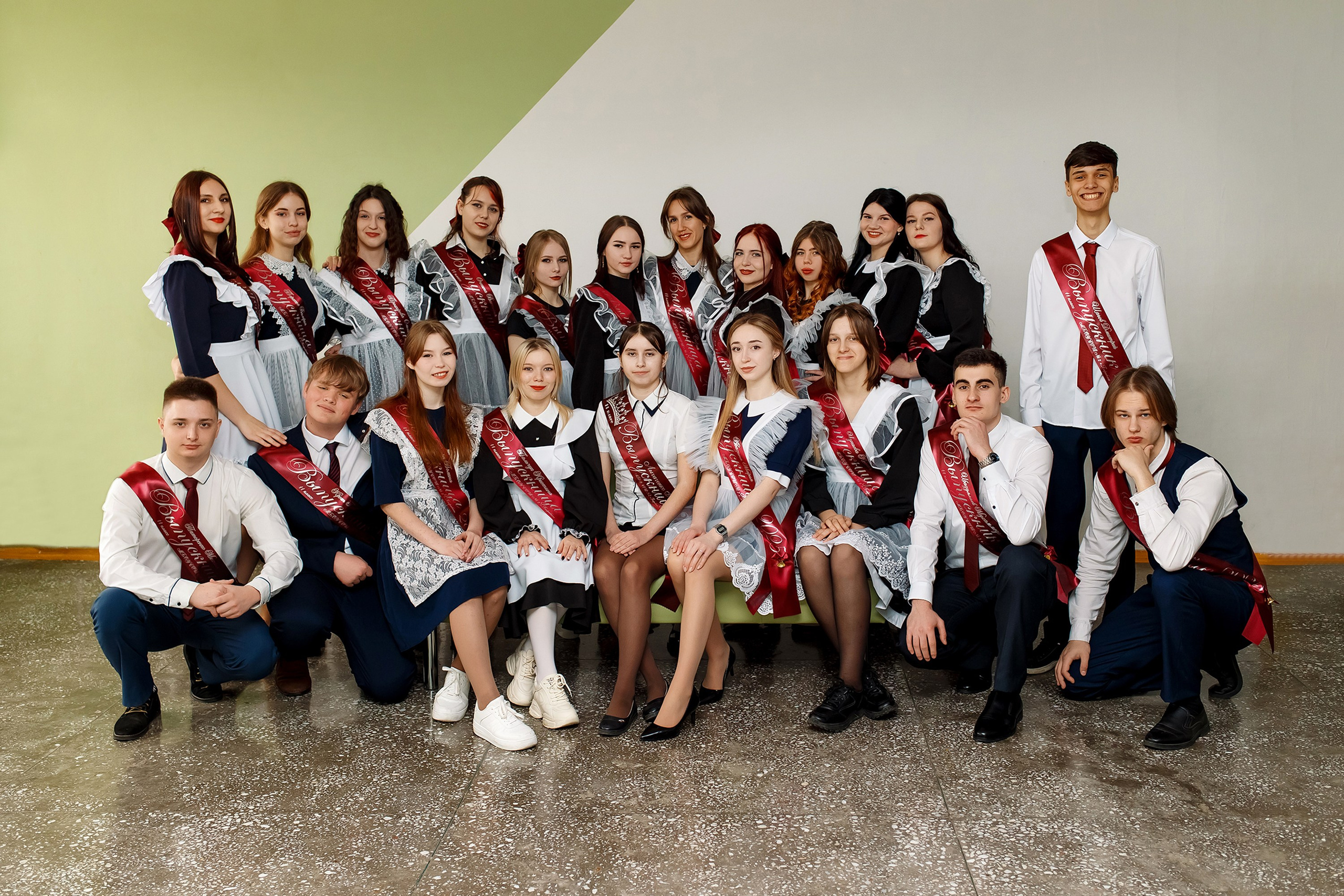 11 класс с. Барабаш. Фотограф Любовь Корниенко, Примоский край