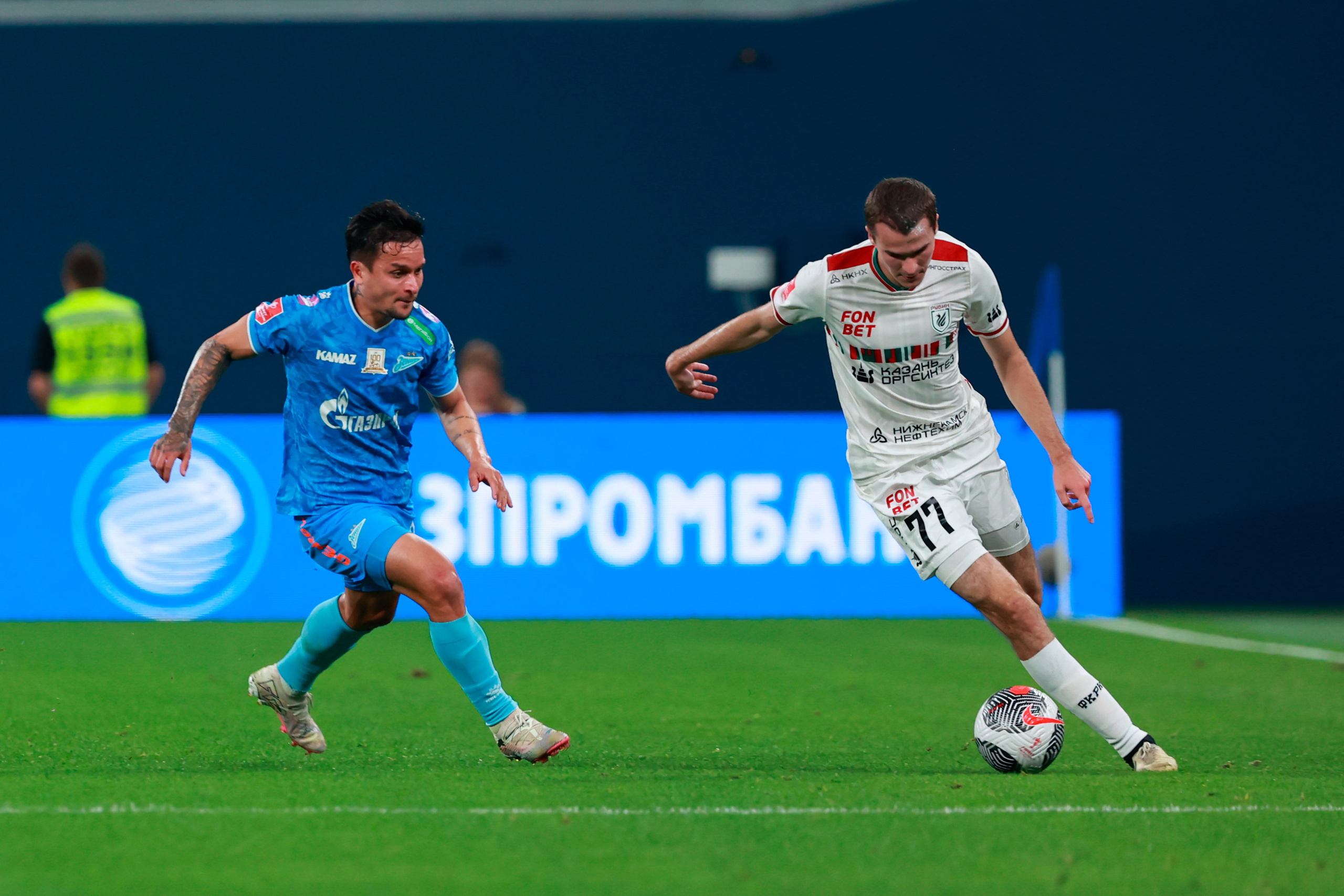 Зенит-Рубин Кубок России по футболу 2024/25 17.09.2024. Спортивный и репортажный фотограф Антон Тереханов