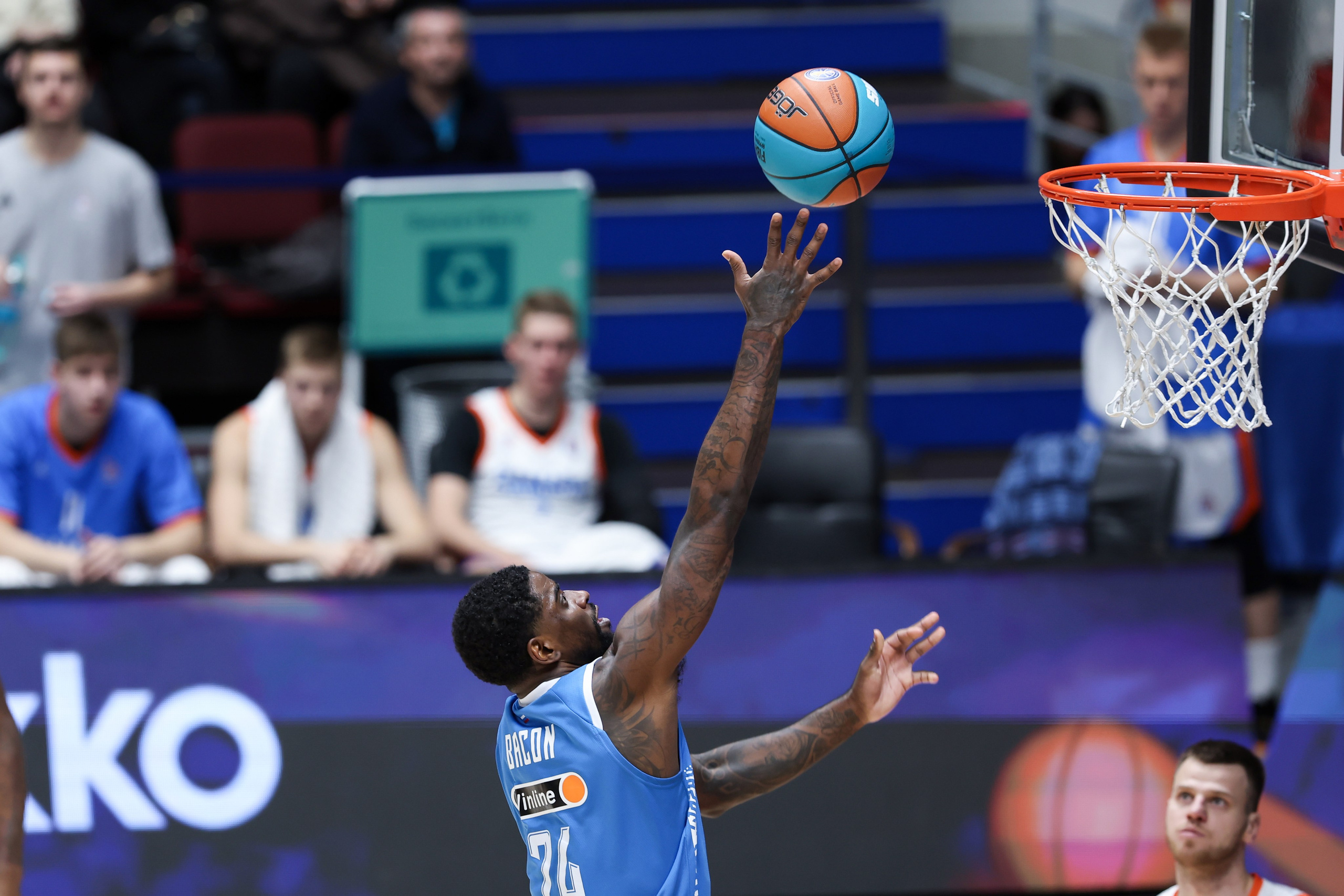 БК Зенит — БК Самара 30.10.2024. Спортивный и репортажный фотограф Антон Тереханов