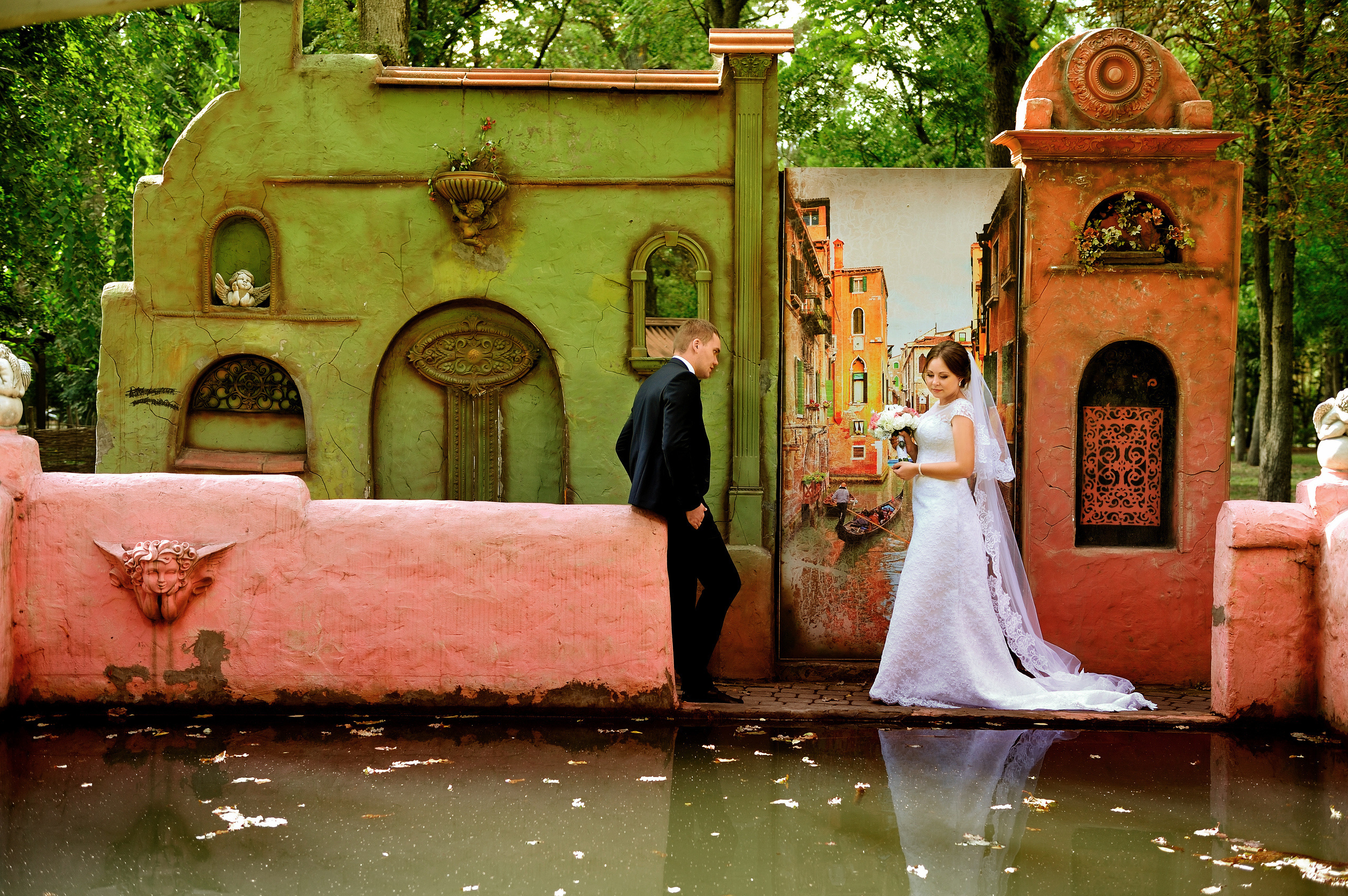 Свадебная съемка. Нежный фотограф Вера Папиж