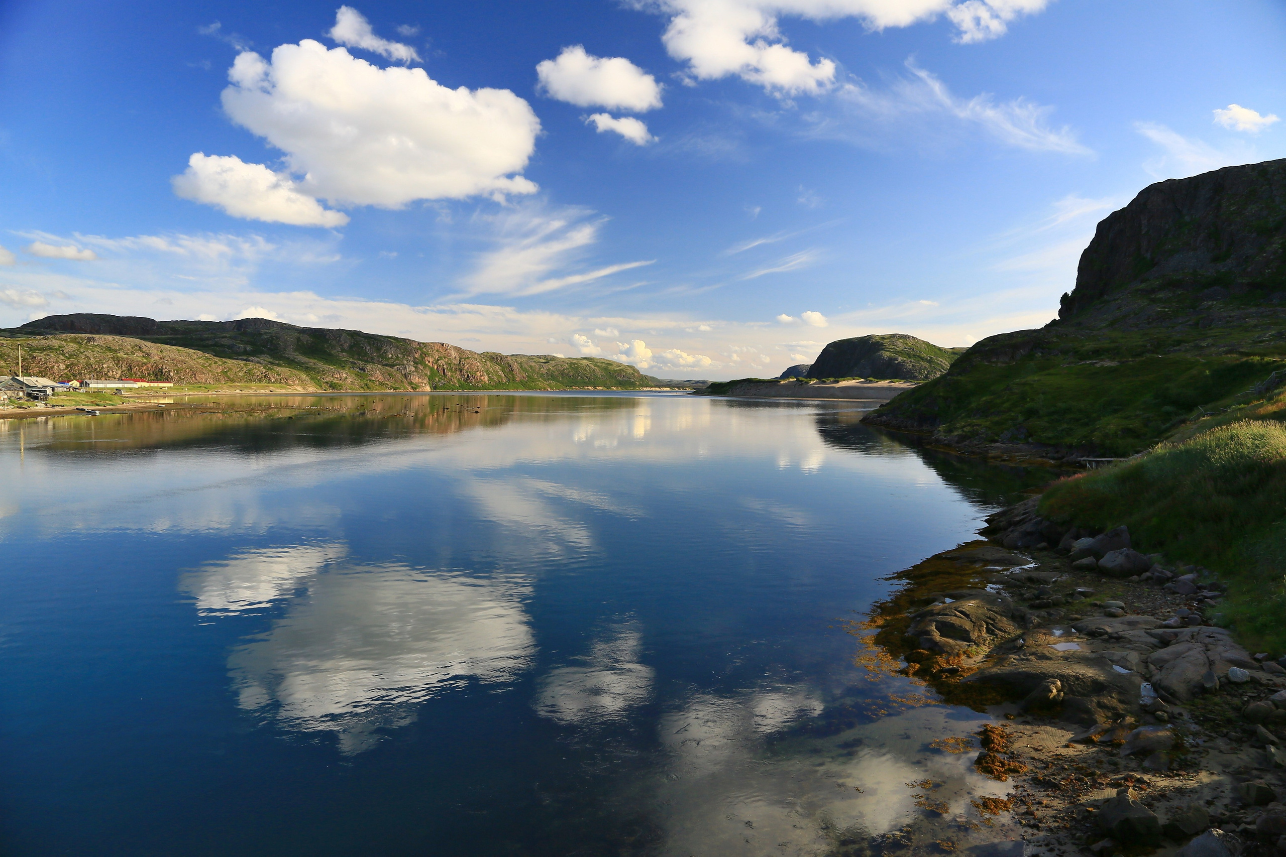 Териберка. Пейзажи Крайнего Севера. Баренцево море, Рыбачий, Средний, Немецкий