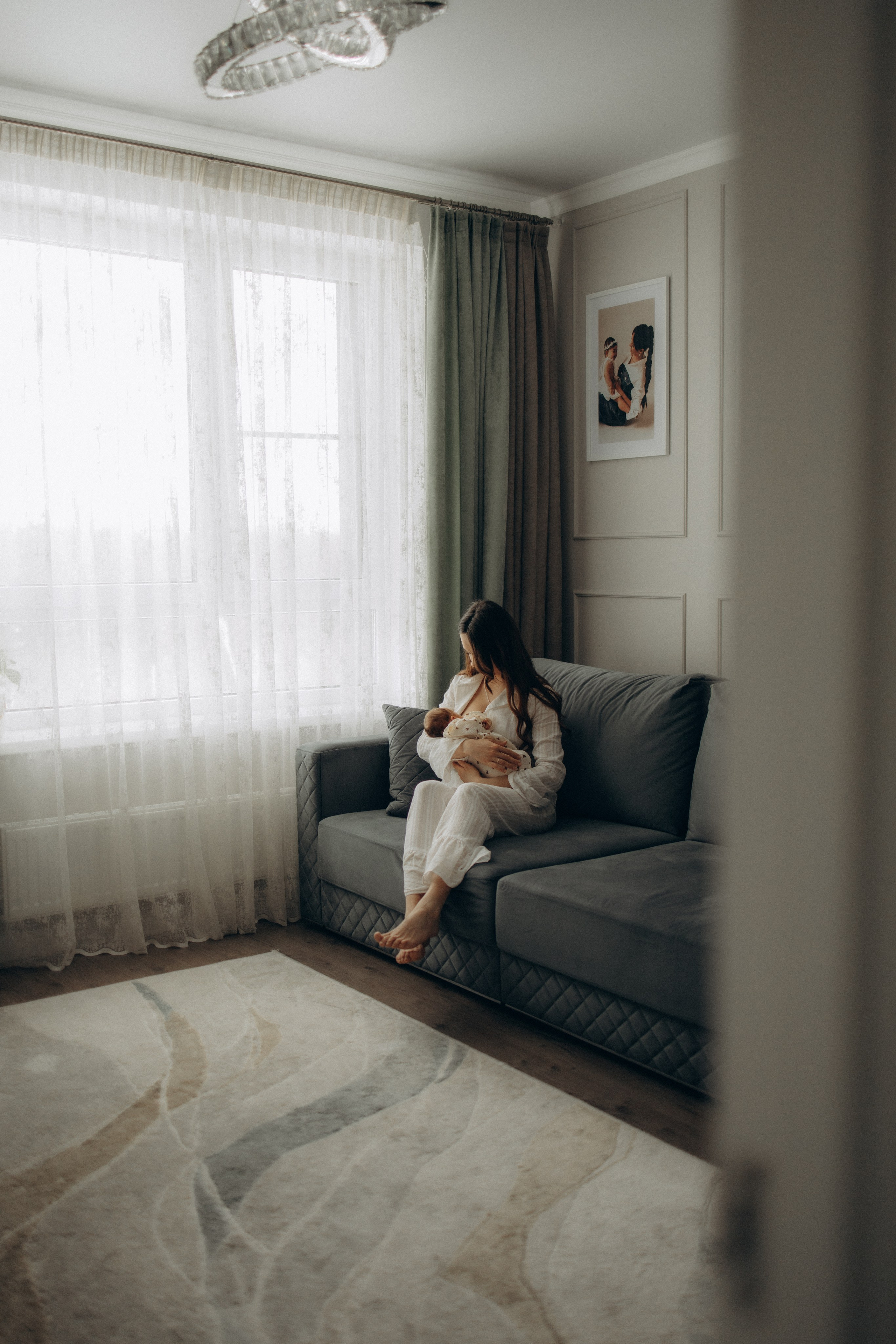 Маленькая кроха Есения. Семейный фотограф в Москве Анастасия Шалда