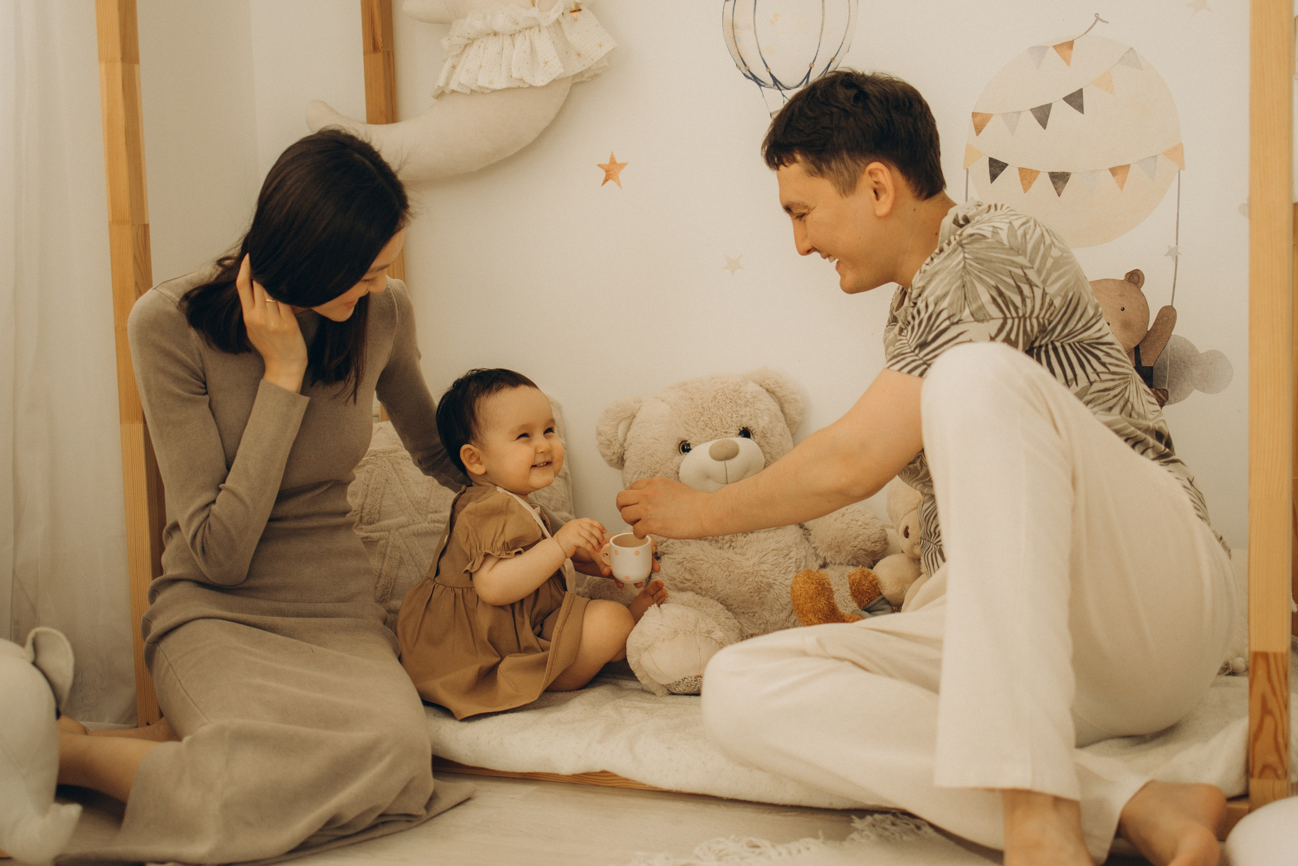 1 годик Ляйсан. Семейный фотограф в Москве Анастасия Шалда