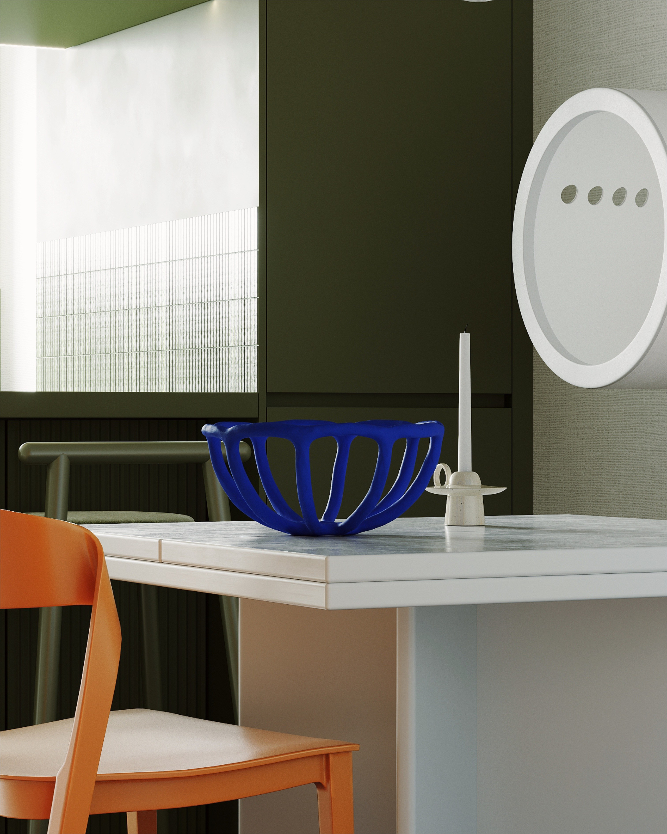 Кухня v.o. 70 м². 3d визуализатор Валерия Романова