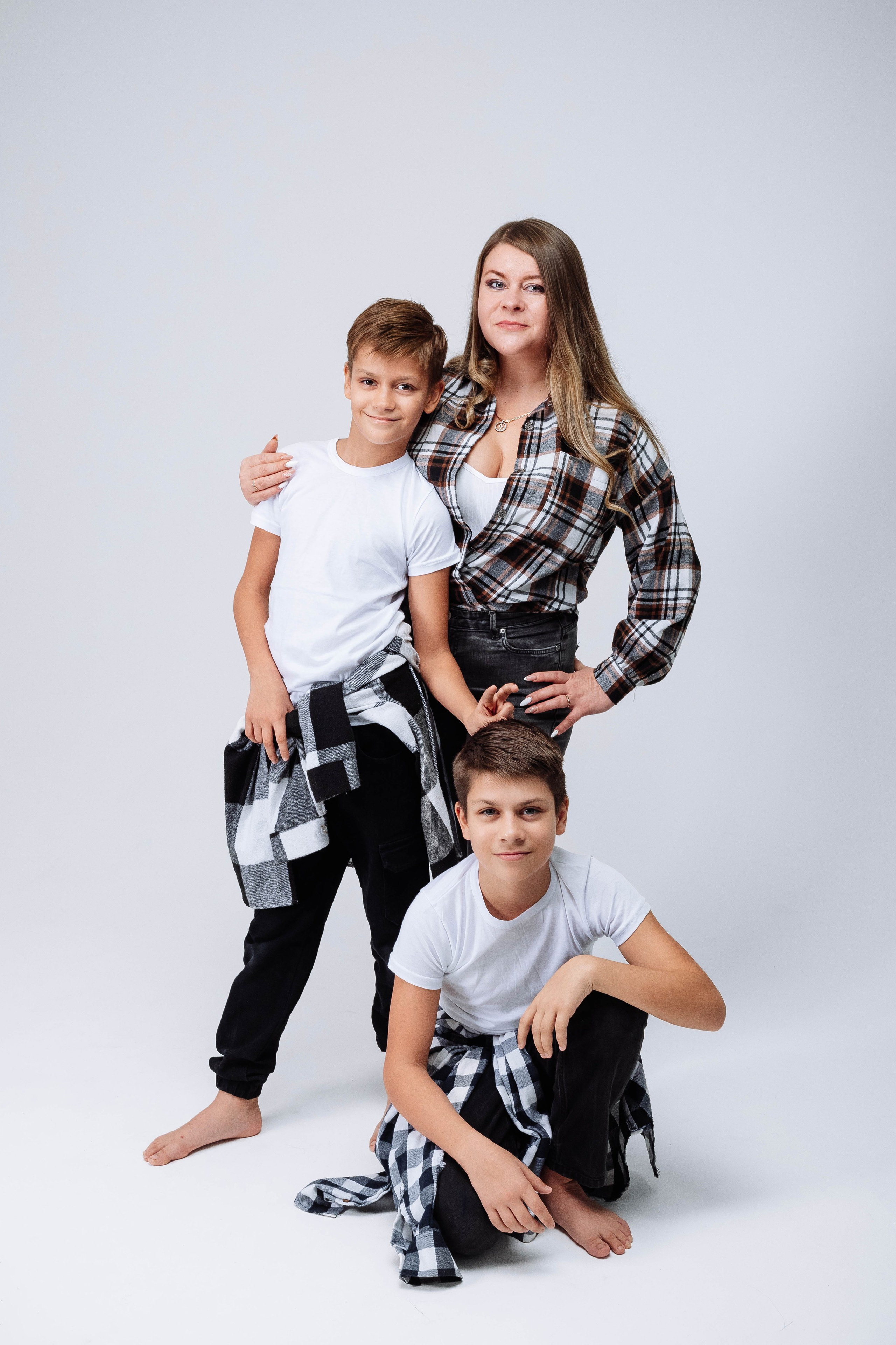 Надя с Жорой и Марком. Женский/Детский фотограф в Симферополе Вероника Слепогина